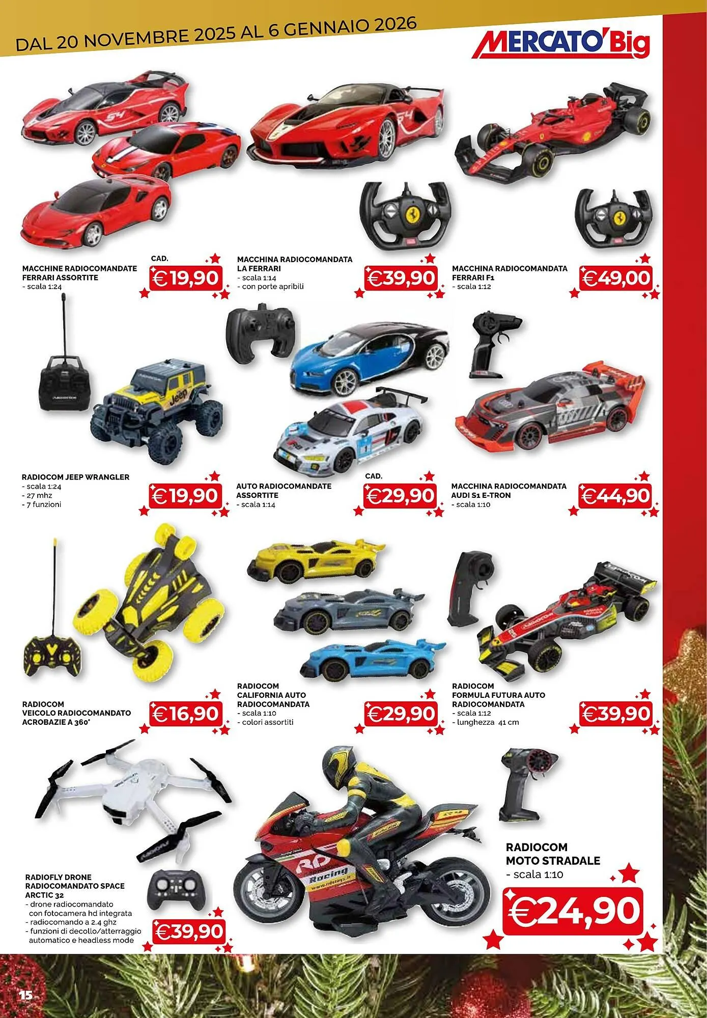 Volantino Mercatò Big da 20 novembre a 6 gennaio di 2026 - Pagina del volantino 15