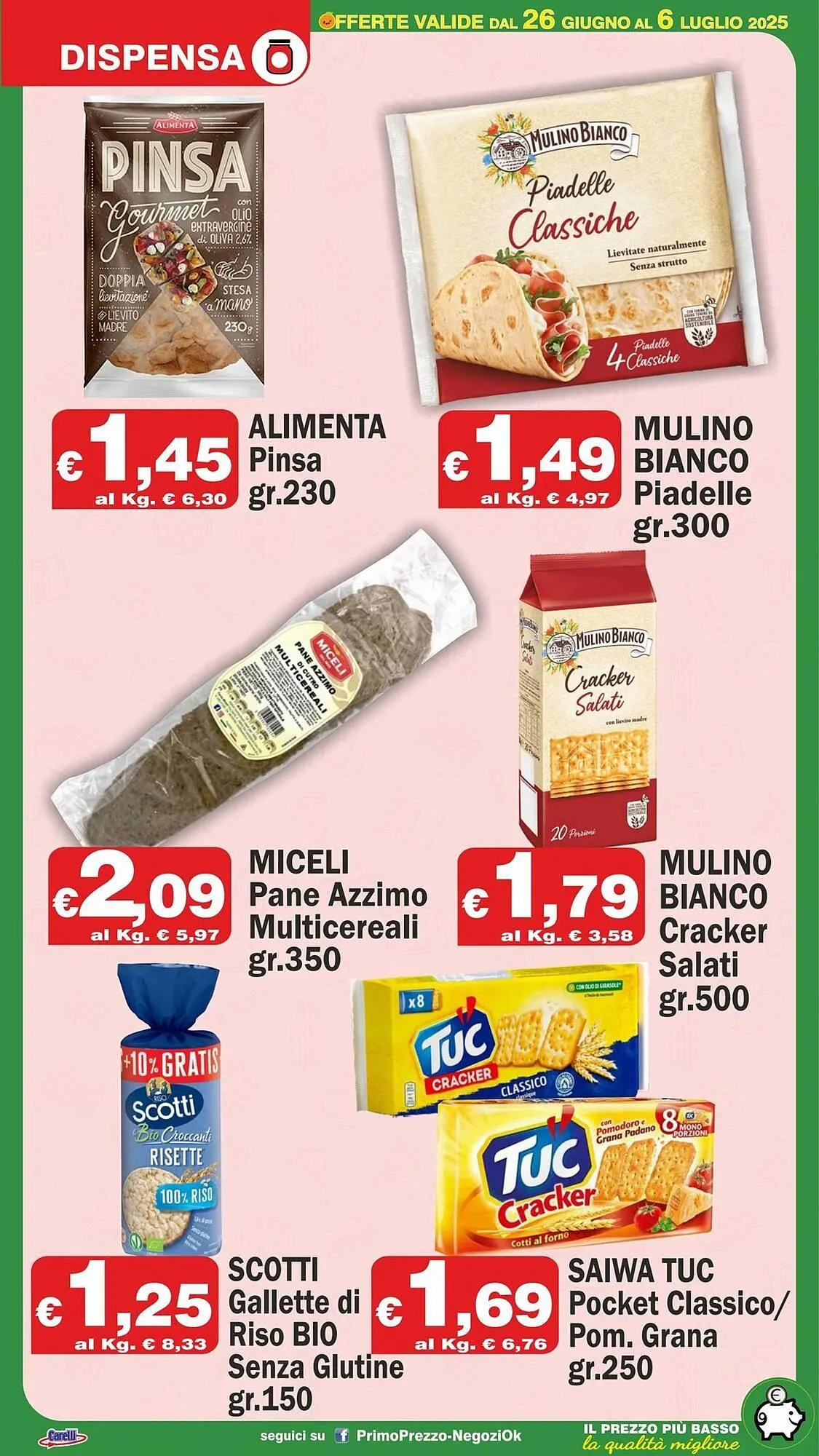 Volantino Primo Prezzo da 26 giugno a 6 luglio di 2025 - Pagina del volantino 12