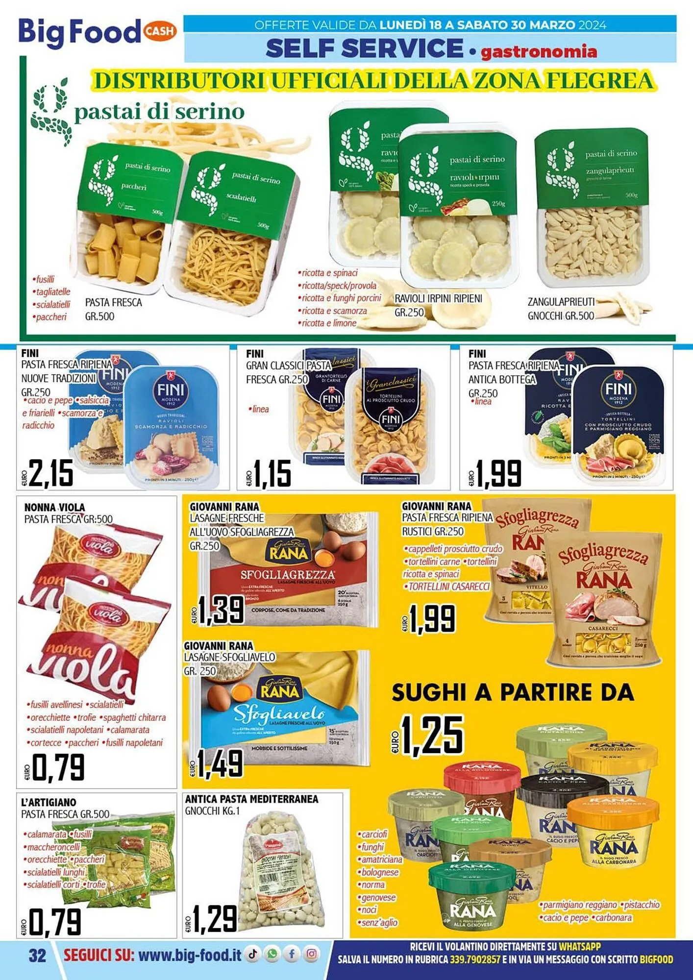 Volantino Big Food da 18 marzo a 30 marzo di 2024 - Pagina del volantino 32