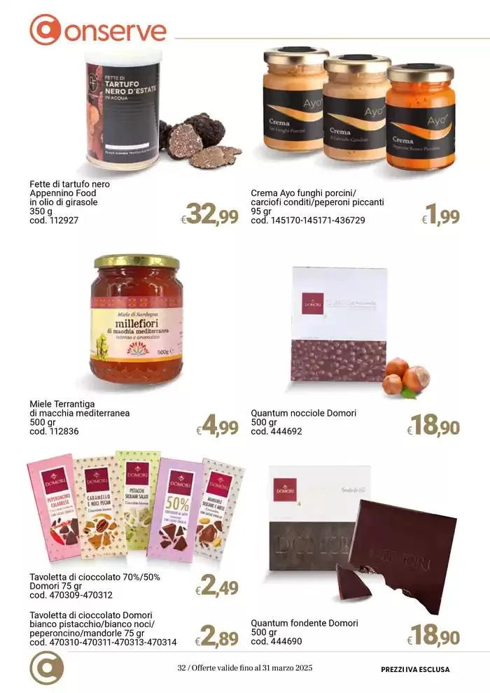 I Colori del Gusto da 10 dicembre a 31 marzo di 2025 - Pagina del volantino 32