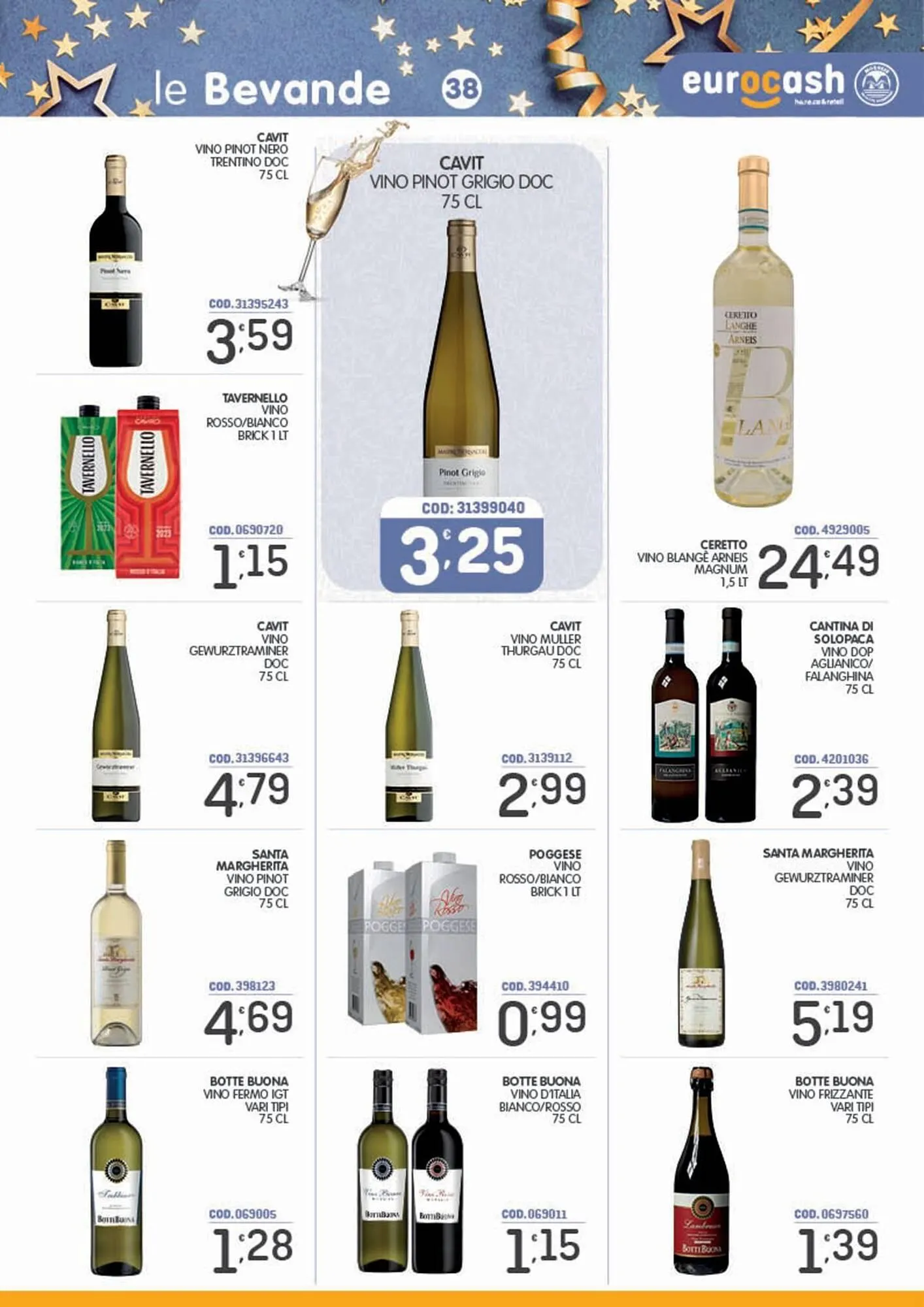 Volantino Eurocash da 26 dicembre a 6 gennaio di 2026 - Pagina del volantino 38