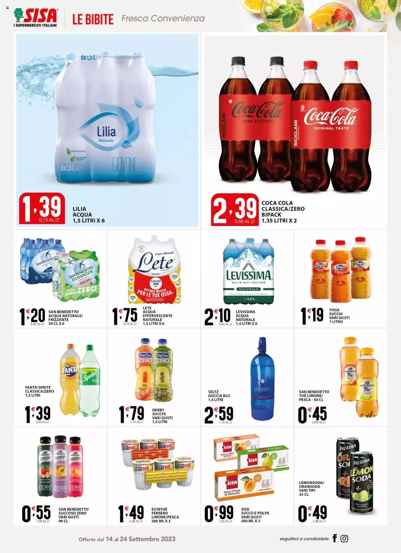 SISA - Puglia volantino da 14 settembre a 27 settembre di 2023 - Pagina del volantino 18