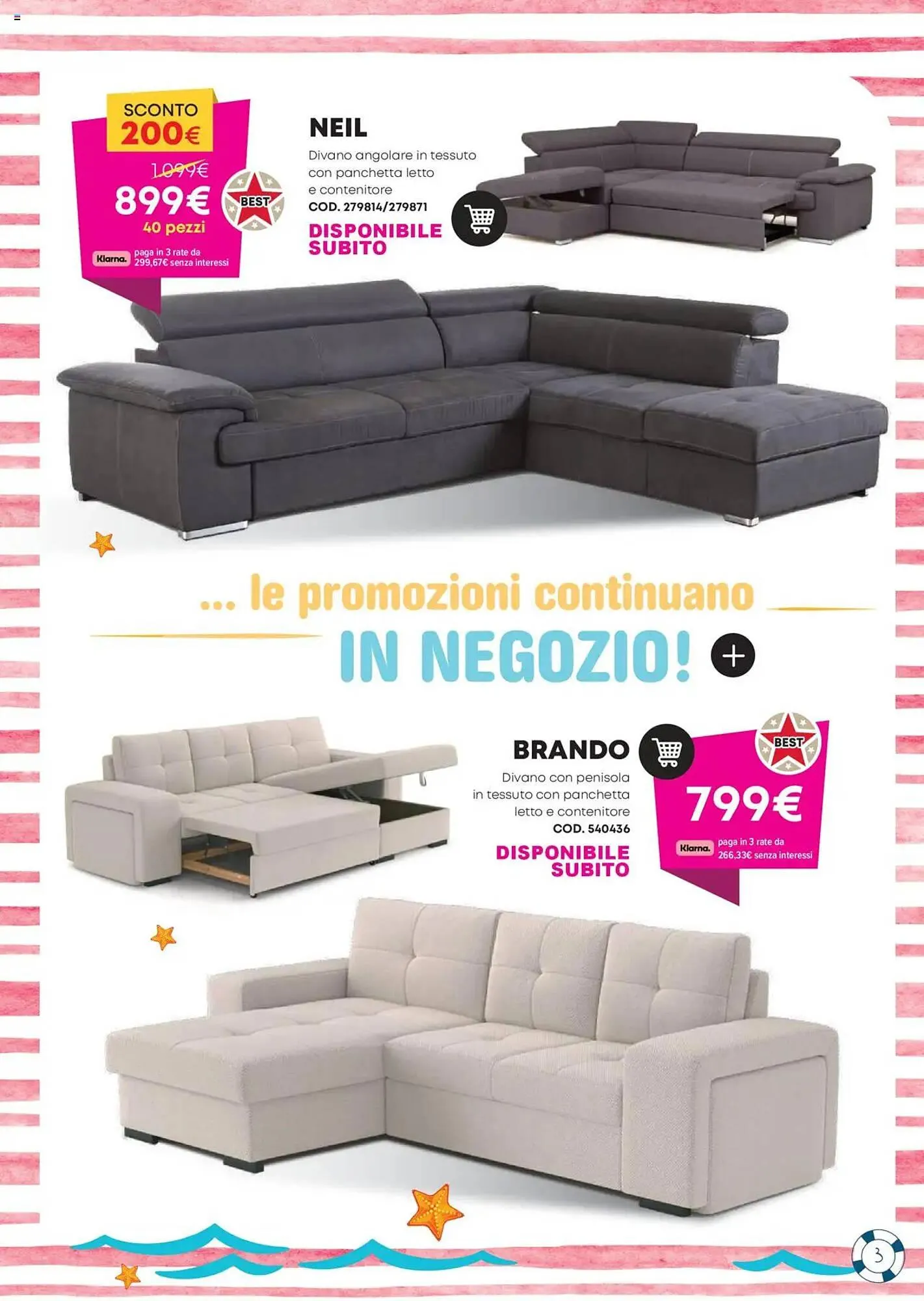 Volantino Conforama da 13 giugno a 31 agosto di 2025 - Pagina del volantino 3