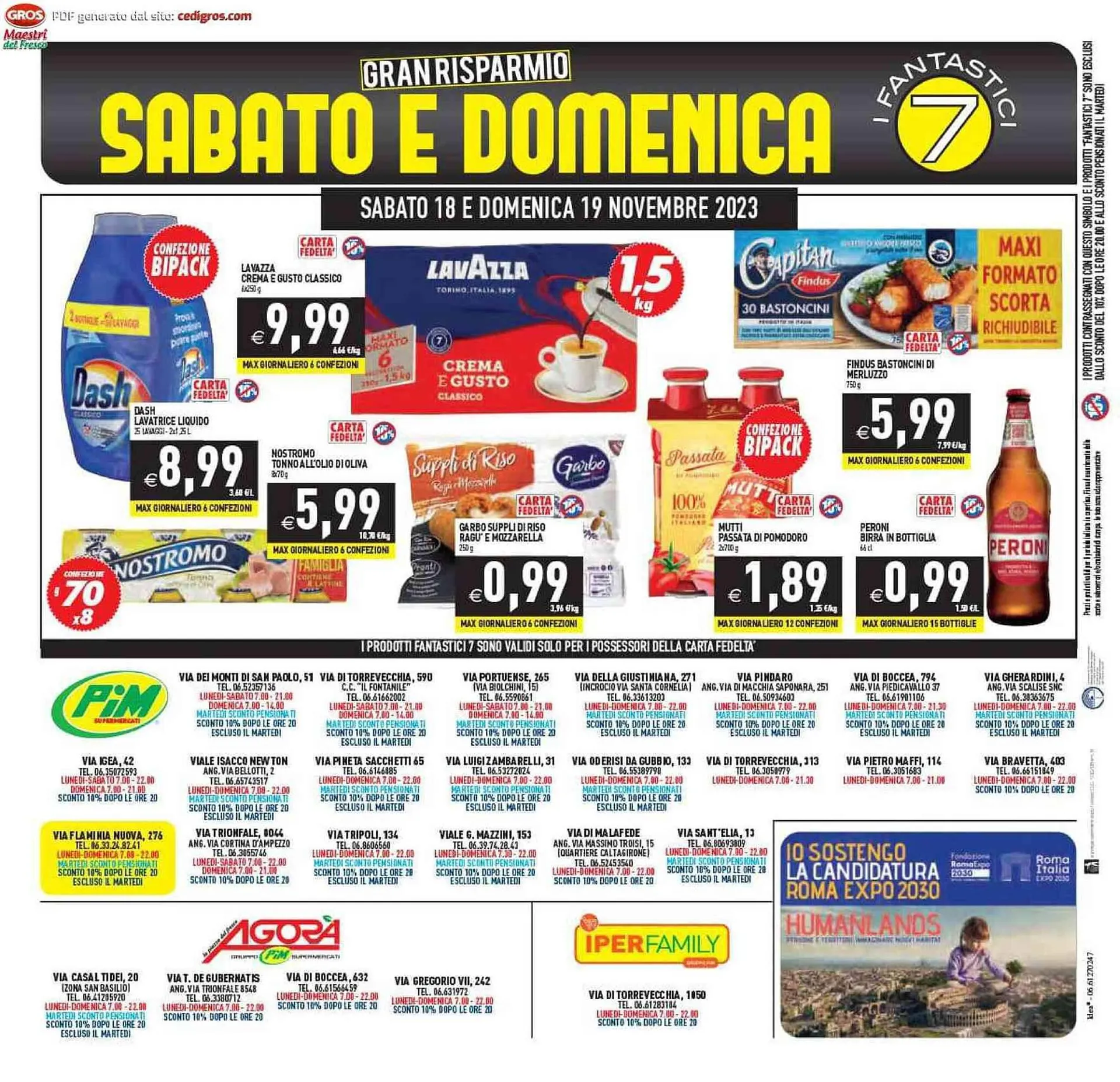 Volantino Pim Supermercati da 15 novembre a 22 novembre di 2023 - Pagina del volantino 24