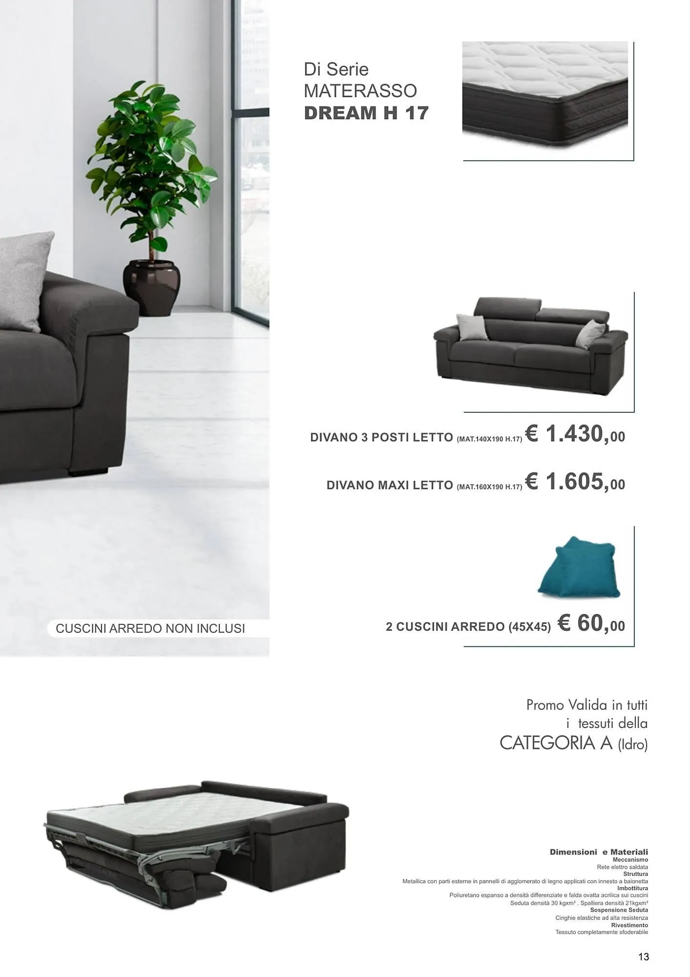 Volantino Outlet Divani da 15 ottobre a 31 dicembre di 2024 - Pagina del volantino 13