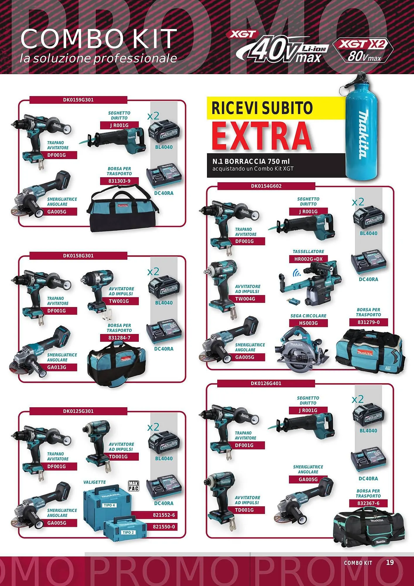 Volantino Makita da 1 ottobre a 31 marzo di 2024 - Pagina del volantino 21