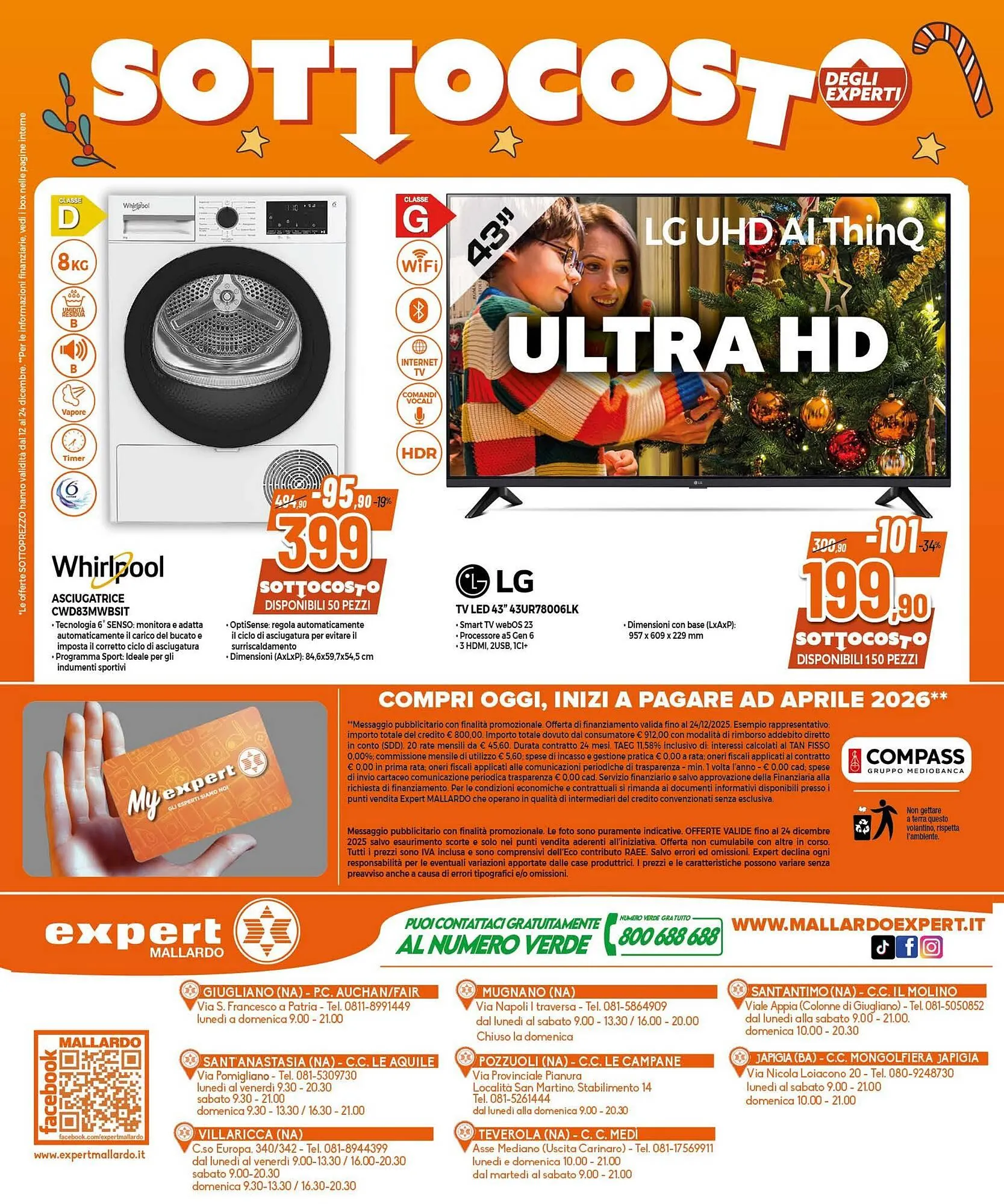Volantino Mallardo Expert da 12 dicembre a 24 dicembre di 2025 - Pagina del volantino 34