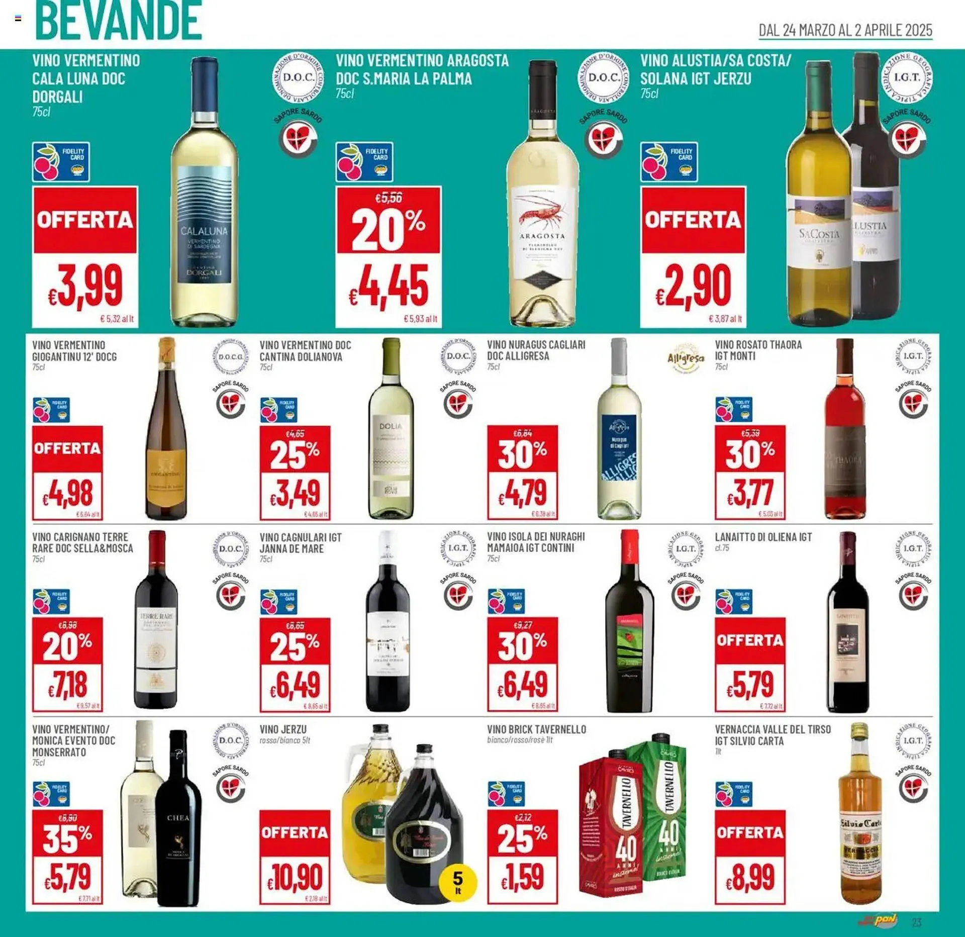 Volantino Pan da 24 marzo a 2 aprile di 2025 - Pagina del volantino 23