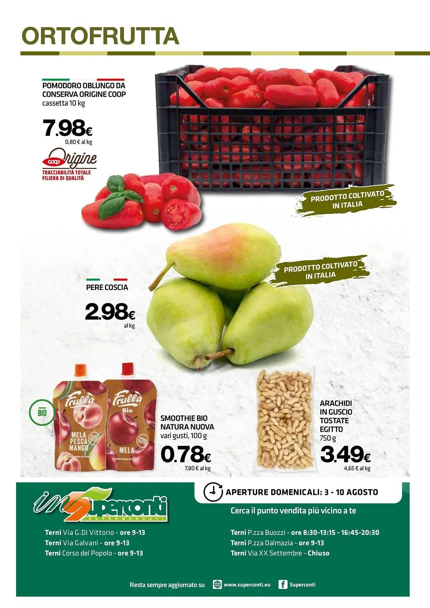 Volantino Superconti da 31 luglio a 12 agosto di 2025 - Pagina del volantino 4