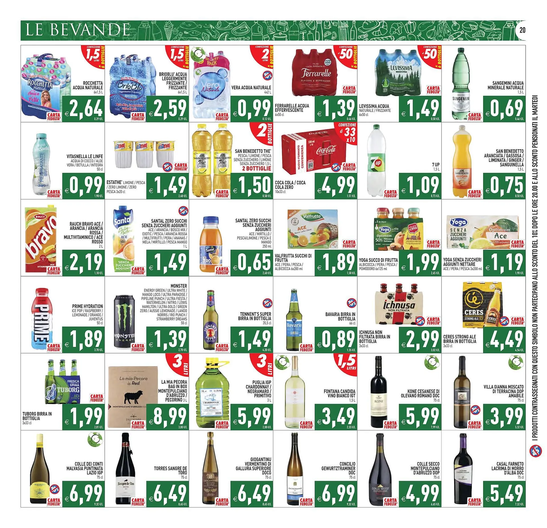 Volantino Supermercati Agorà da 17 marzo a 25 marzo di 2026 - Pagina del volantino 20