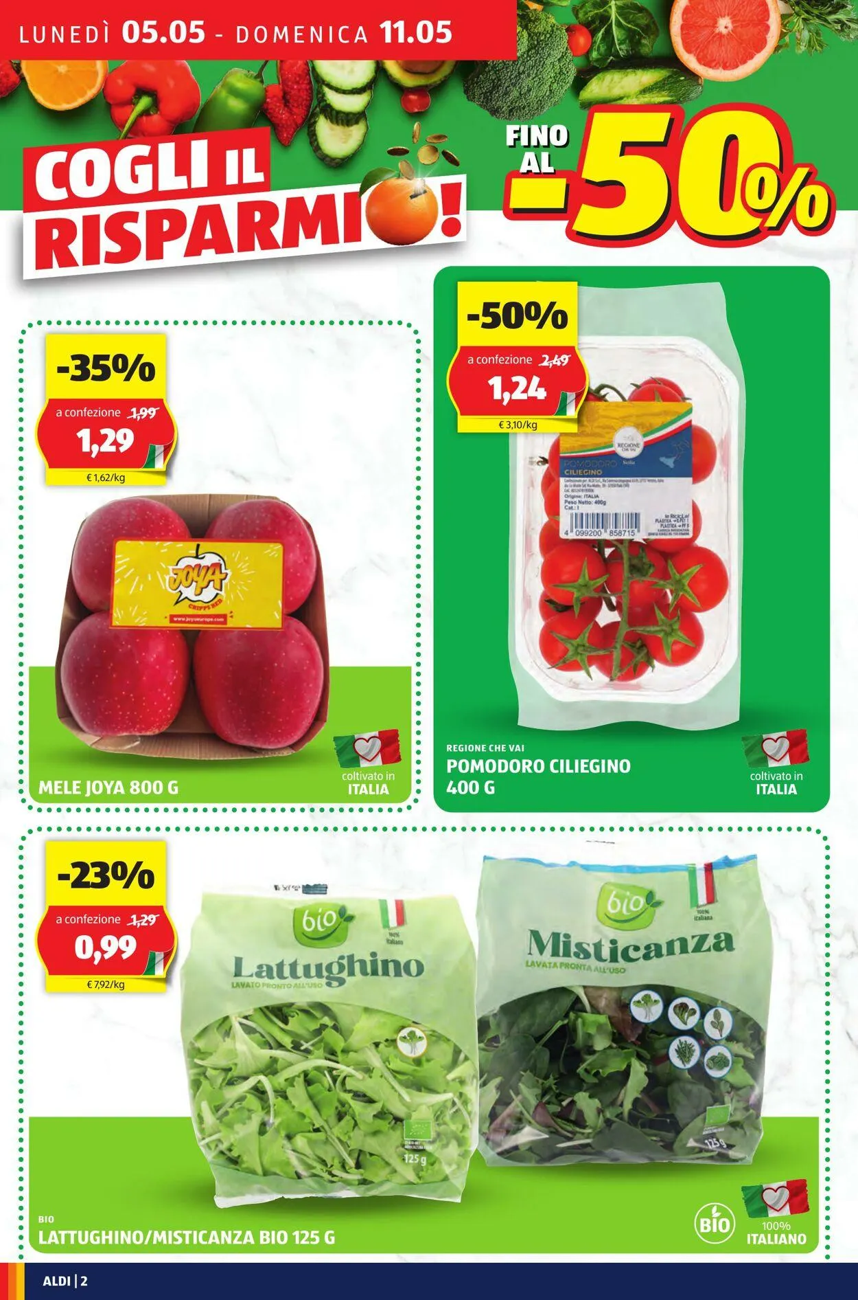 Aldi Volantino attuale da 5 maggio a 11 maggio di 2025 - Pagina del volantino 2