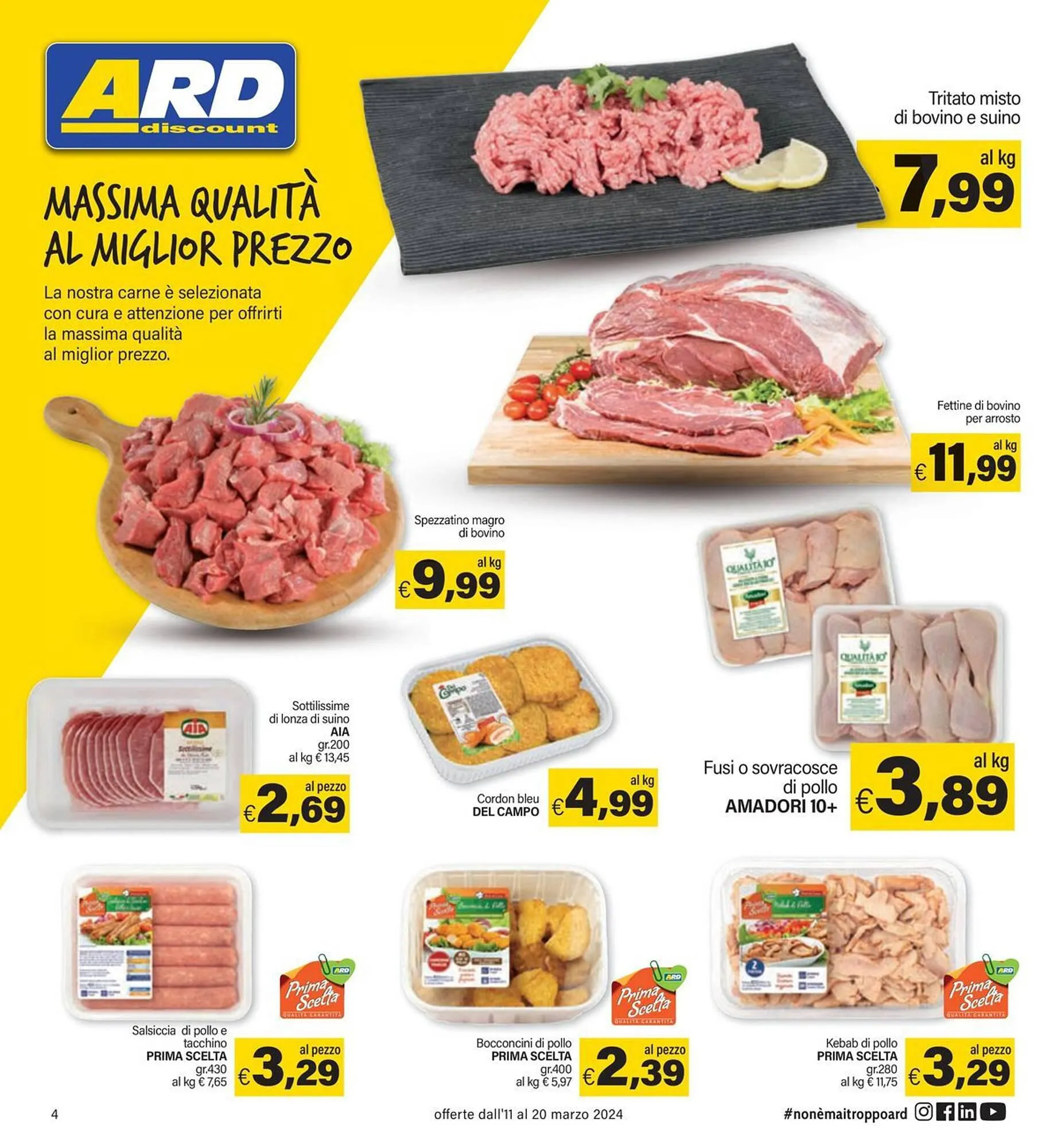 Volantino Ard Discount da 11 marzo a 20 marzo di 2024 - Pagina del volantino 4