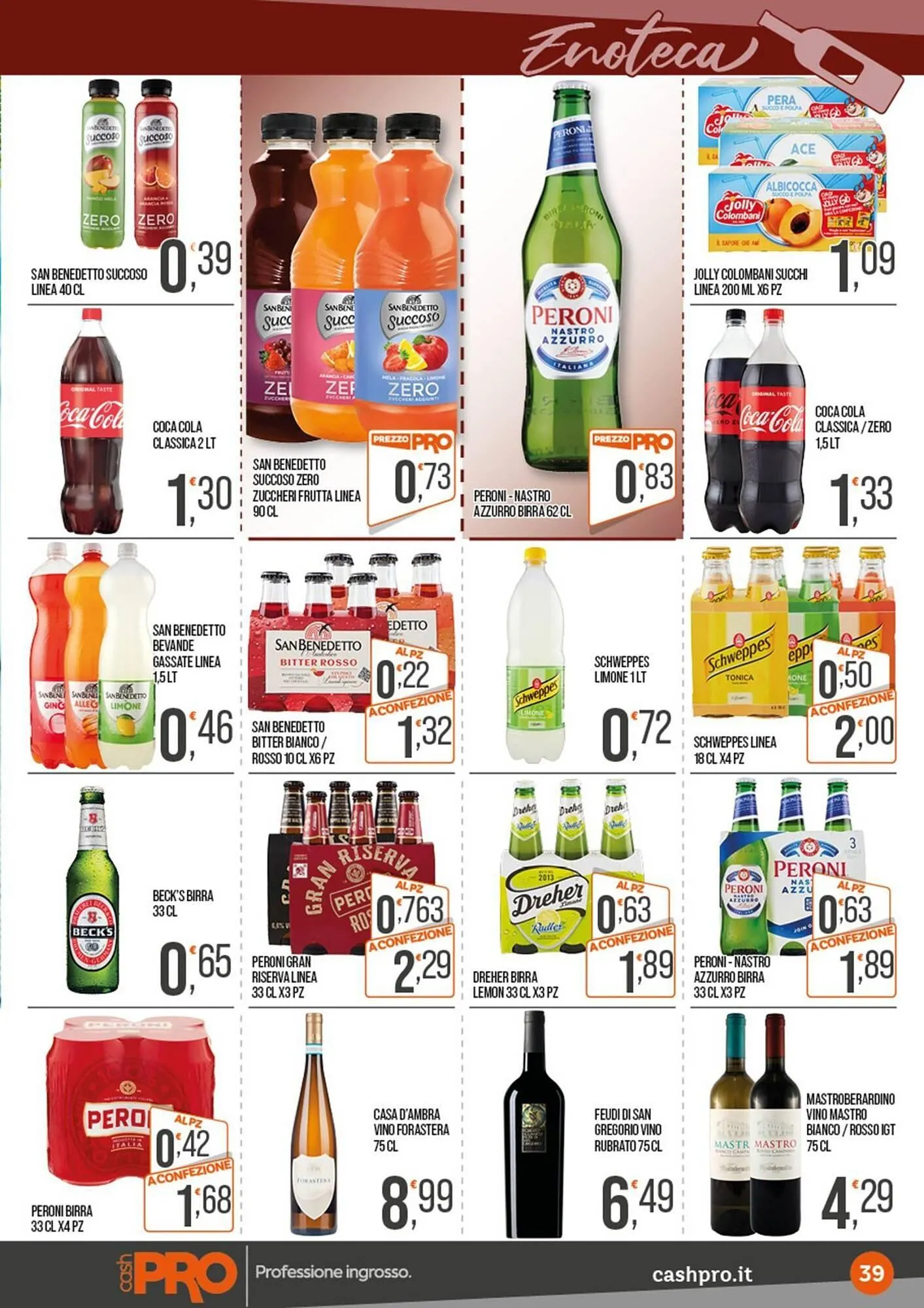 Volantino Cash pro da 25 agosto a 7 settembre di 2025 - Pagina del volantino 39