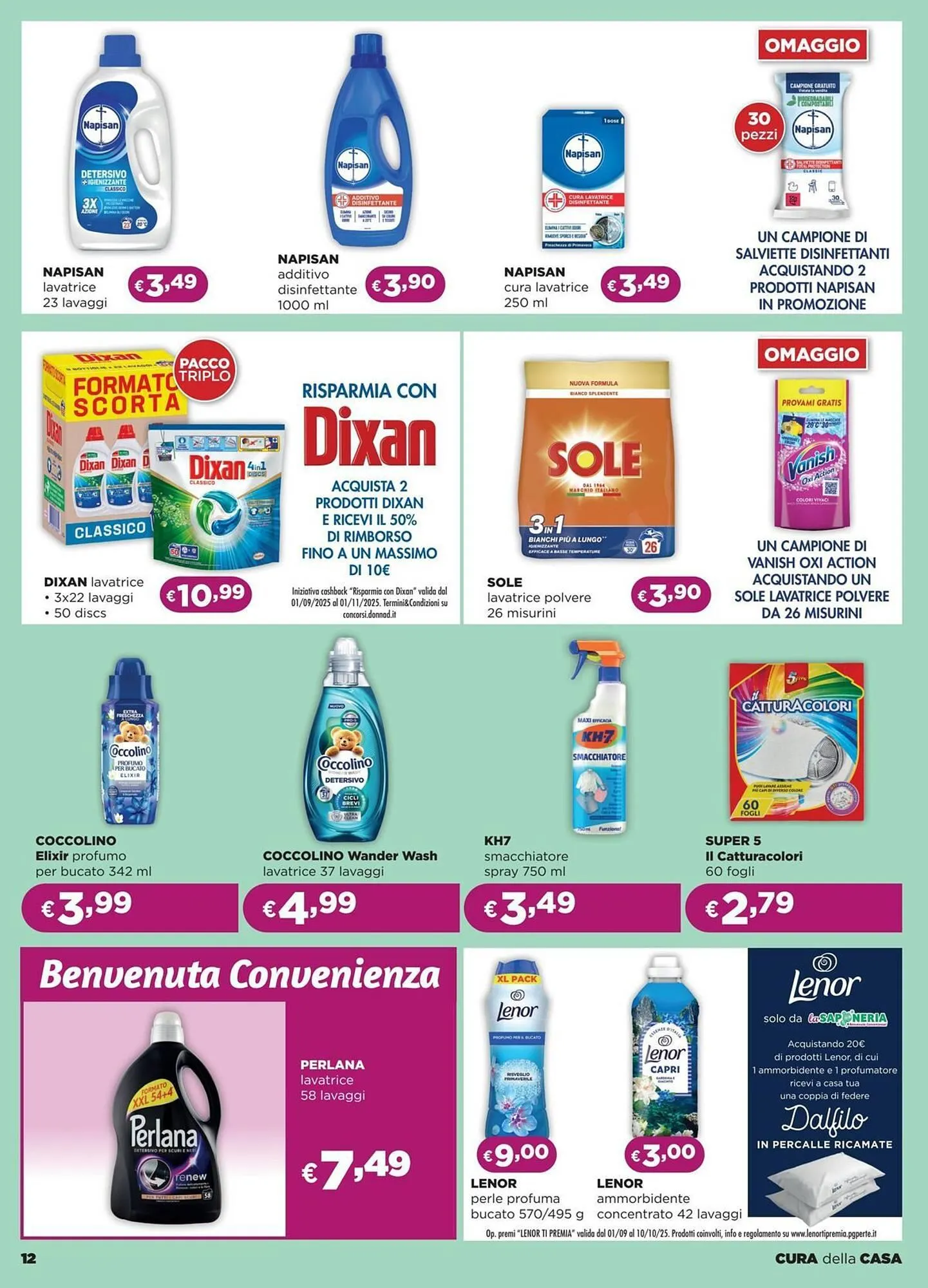 volantino La Saponeria da 4 settembre a 23 settembre di 2025 - Pagina del volantino 12