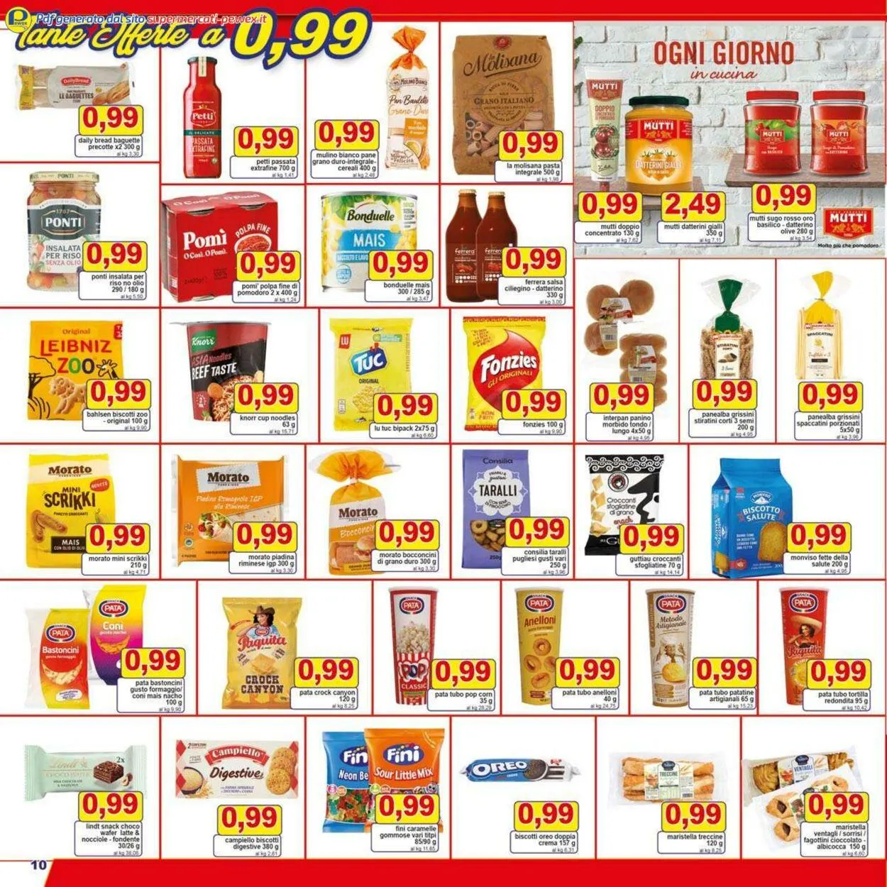 Pewex Volantino attuale da 25 luglio a 5 agosto di 2025 - Pagina del volantino 10