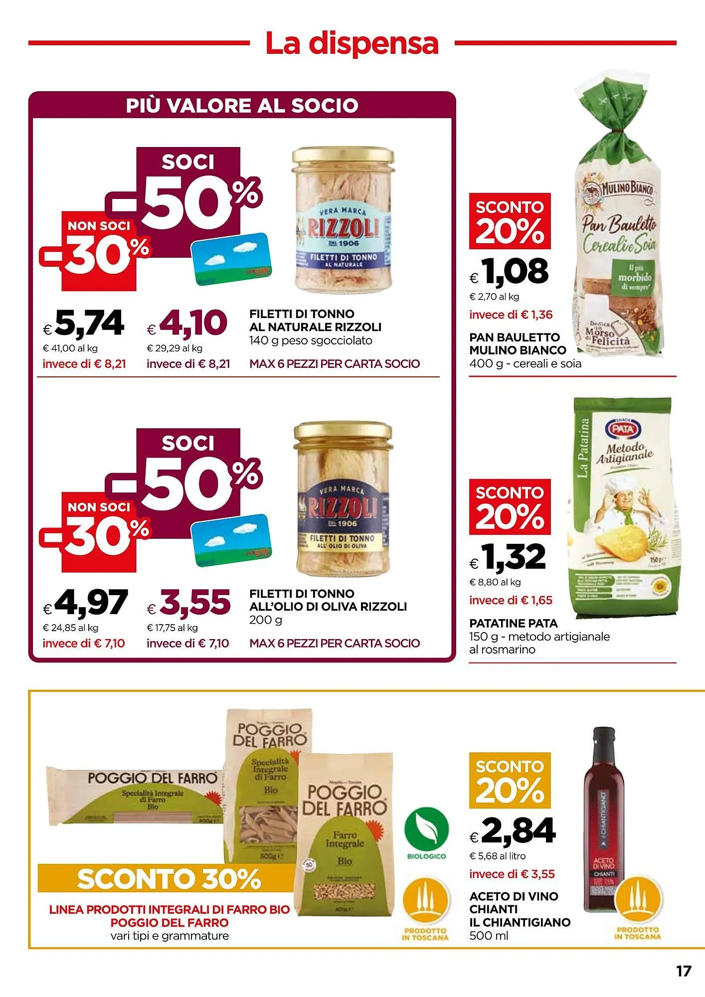 Volantino Unicoop da 7 novembre a 20 novembre di 2024 - Pagina del volantino 17
