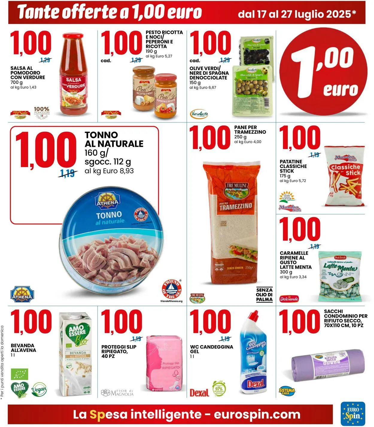 EURO Spin Volantino attuale da 17 luglio a 27 luglio di 2025 - Pagina del volantino 3