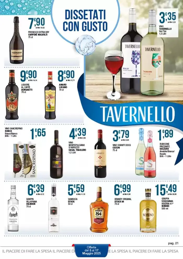 Convenienza per passione da 5 maggio a 17 maggio di 2025 - Pagina del volantino 21