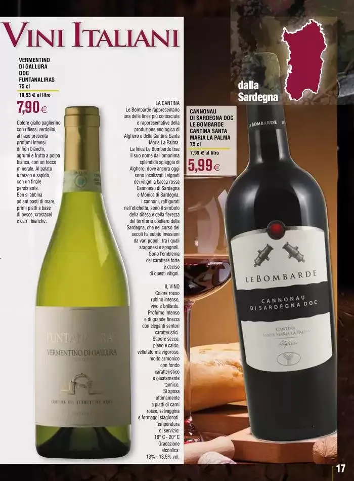 Selezione di vini italiani da 23 aprile a 21 maggio di 2025 - Pagina del volantino 17