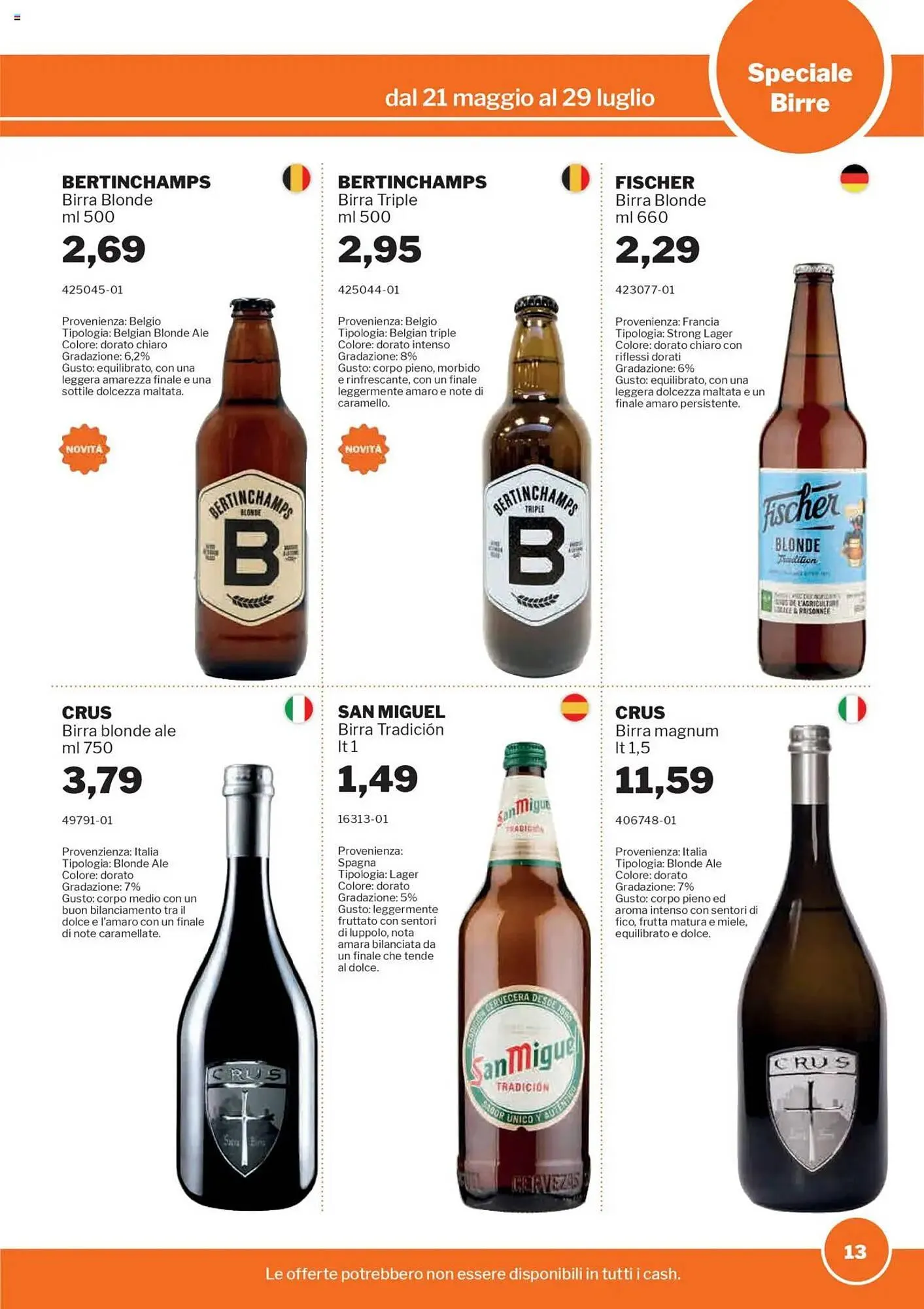 Volantino GrosMarket da 21 maggio a 29 luglio di 2025 - Pagina del volantino 13