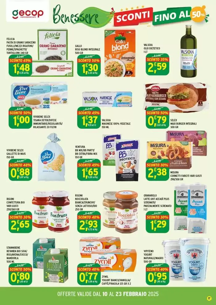 Sconti fino al 50% da 10 febbraio a 23 febbraio di 2025 - Pagina del volantino 17
