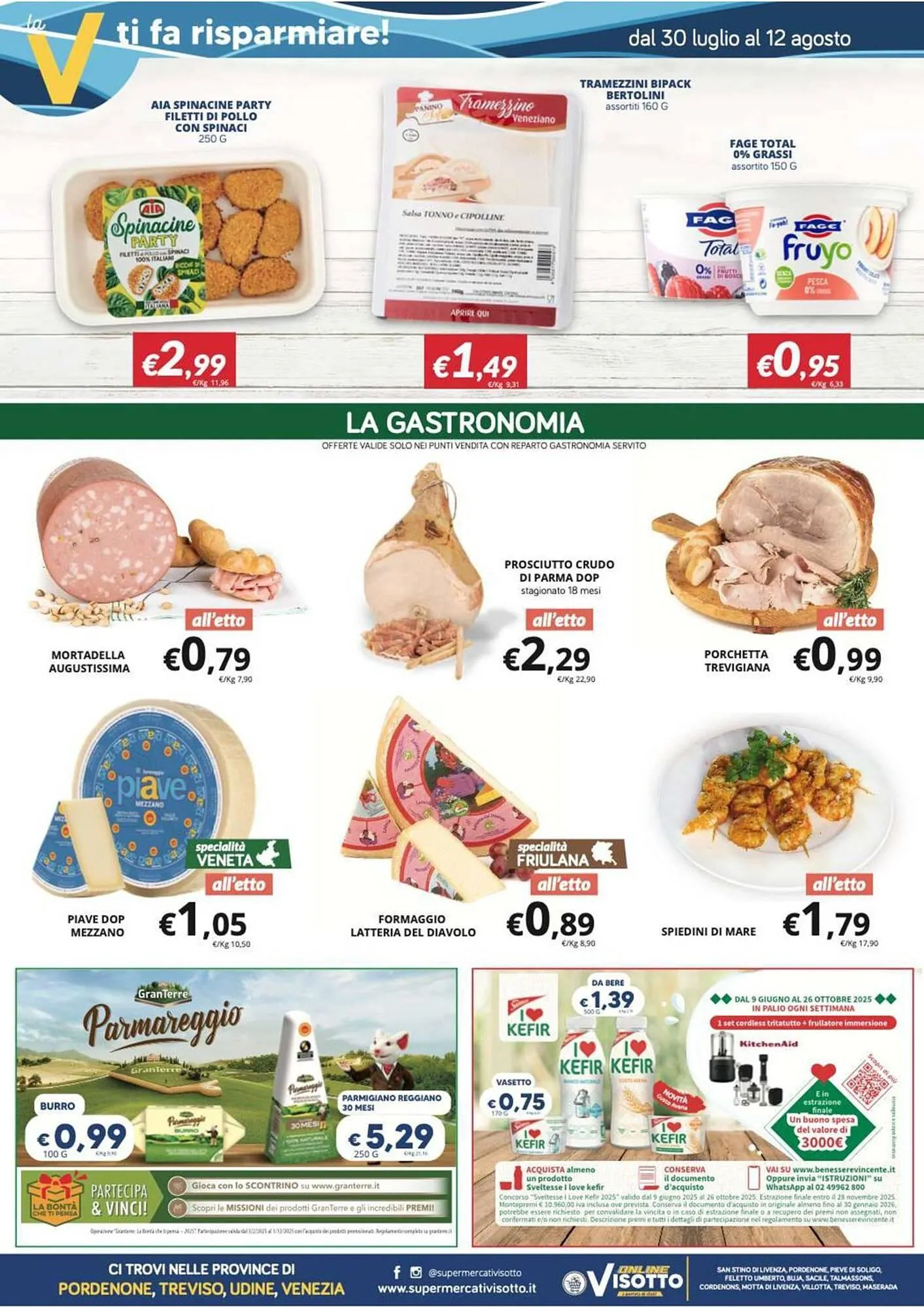 Volantino Supermercati Visotto da 30 luglio a 12 agosto di 2025 - Pagina del volantino 3
