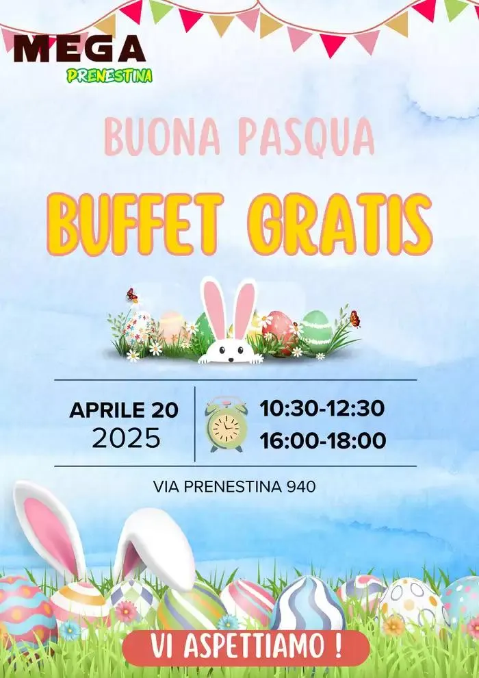 Mega Prenestina - Volantino valido dal 17 aprile al 4 maggio da 17 aprile a 4 maggio di 2025 - Pagina del volantino 18