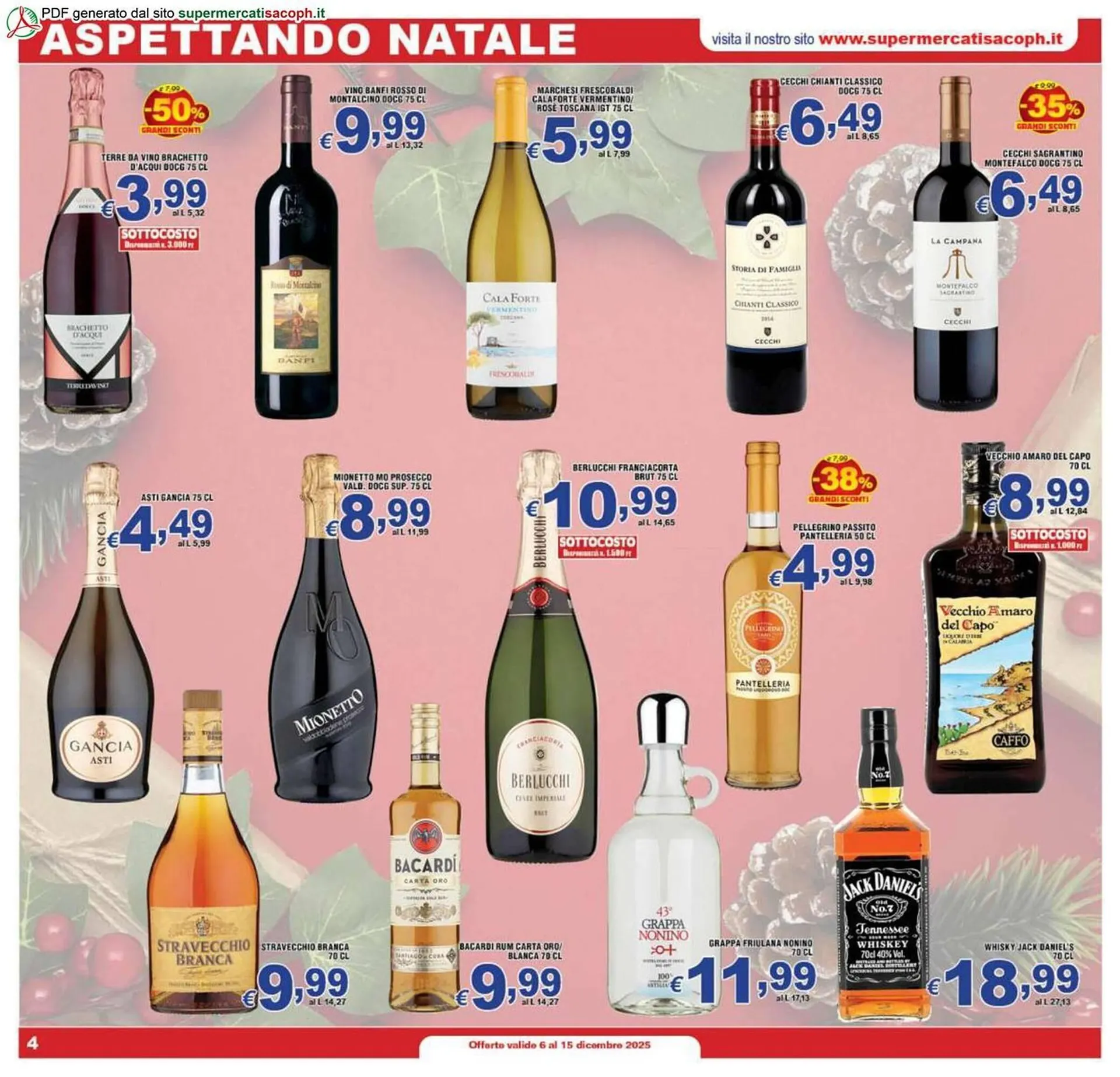 Volantino Sacoph da 6 dicembre a 15 dicembre di 2025 - Pagina del volantino 4