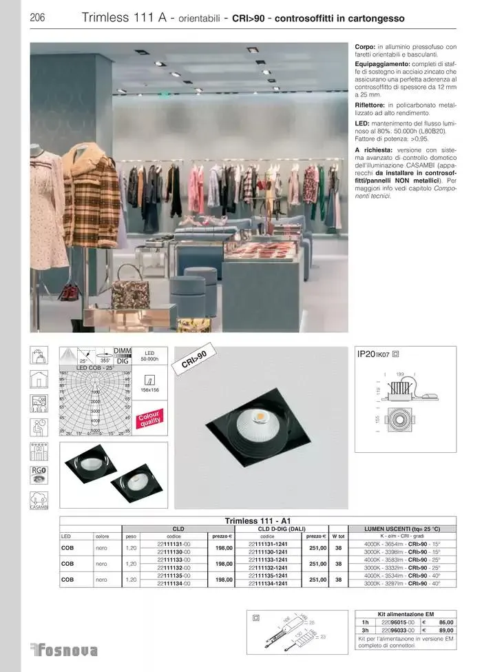 Fosnova LED 24/25 da 16 gennaio a 31 ottobre di 2025 - Pagina del volantino 208