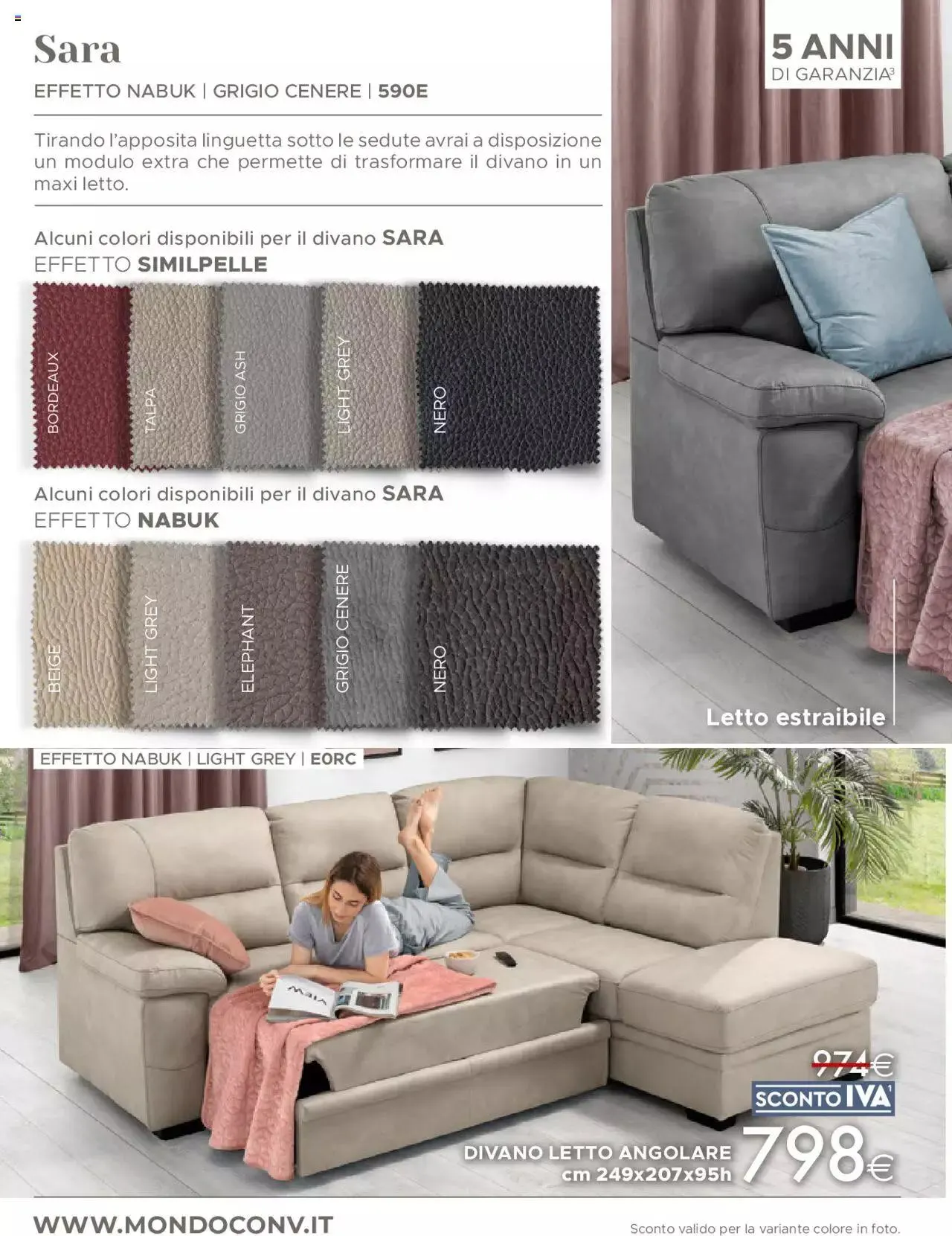 Mondo Convenienza - Catalogo Generale 2023 da 1 luglio a 30 settembre di 2023 - Pagina del volantino 134