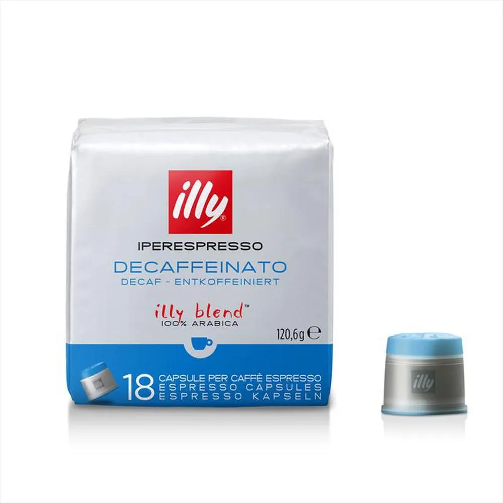 ILLY - 18 CAPSULE CAFFÈ IPERESPRESSO DECAFFEINATO