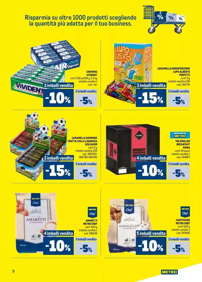 + Compri - Paghi dal 1.05 al 9.07 da 2 maggio a 9 luglio di 2025 - Pagina del volantino 9