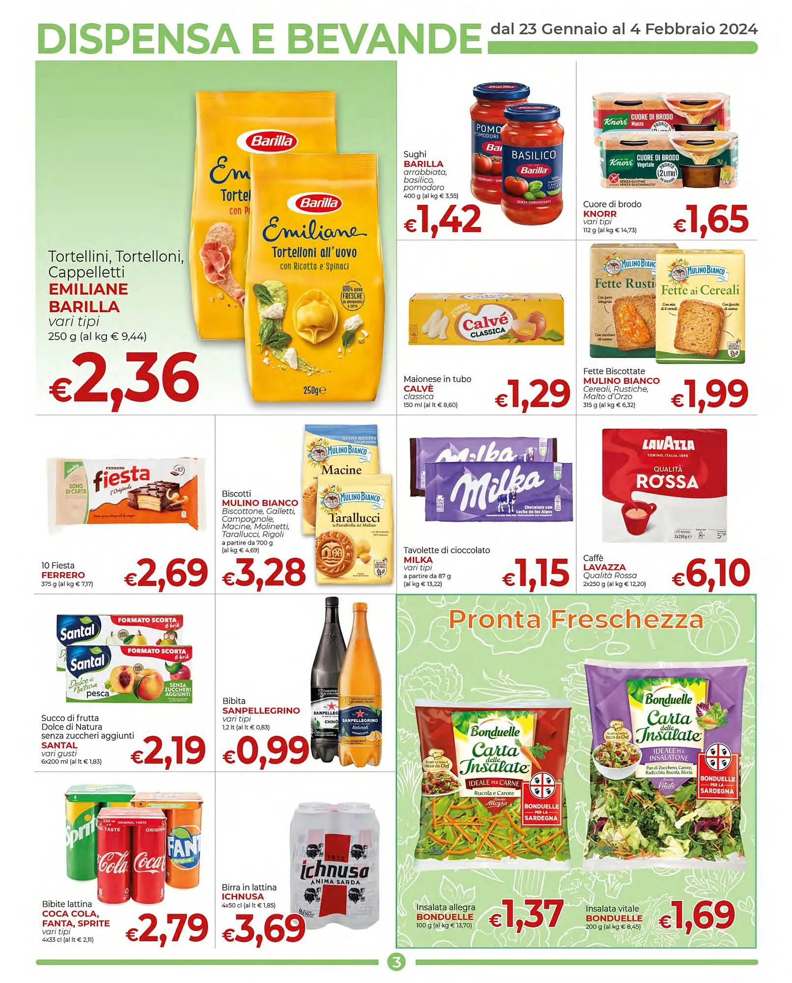 Volantino Supermercati Nonna Isa da 23 gennaio a 4 febbraio di 2024 - Pagina del volantino 3