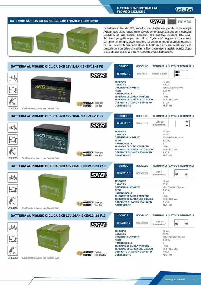 Catalogo Batteries and Power da 7 marzo a 31 dicembre di 2025 - Pagina del volantino 29