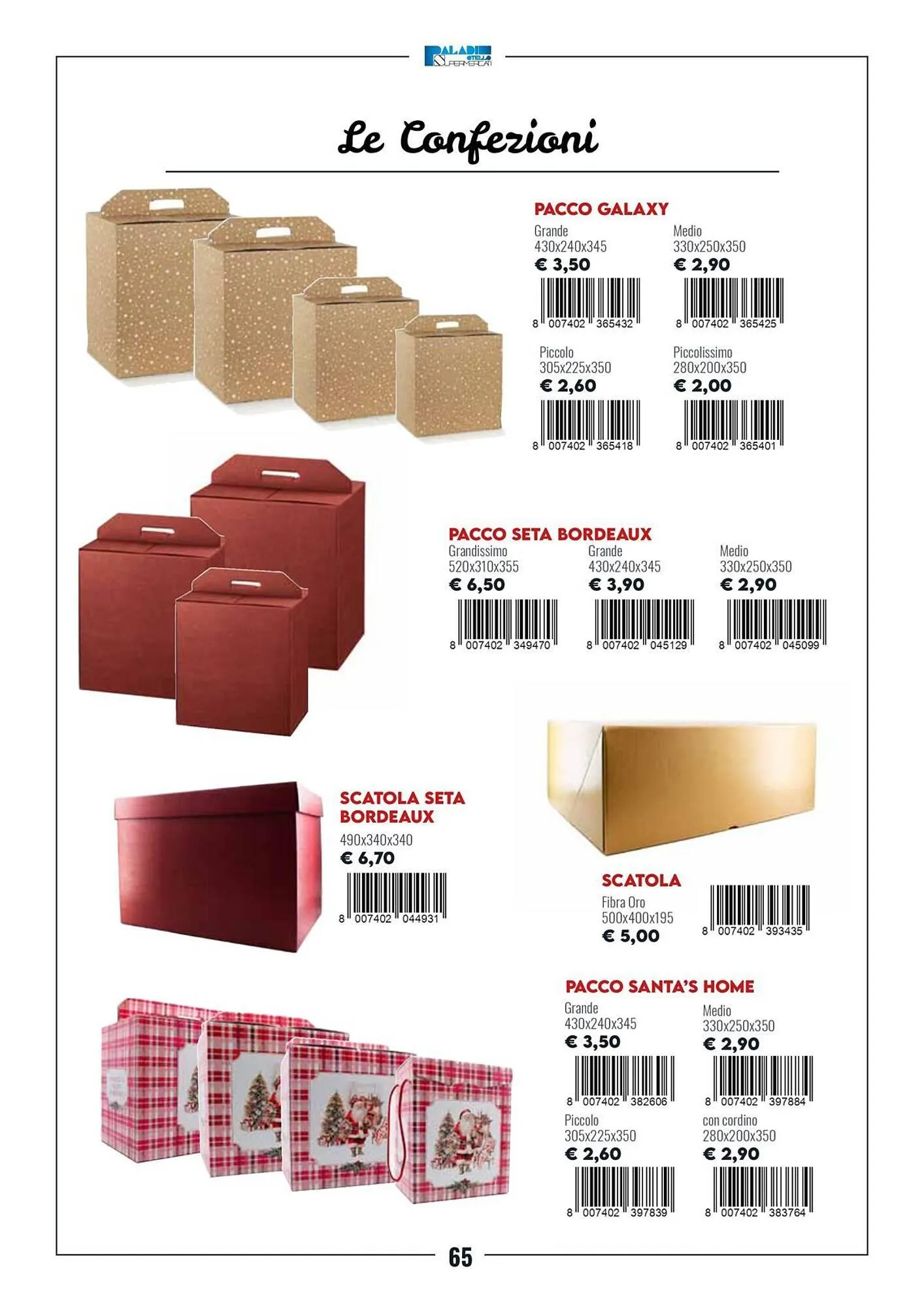 Volantino Paladini Otello Supermercato da 1 dicembre a 31 dicembre di 2025 - Pagina del volantino 65