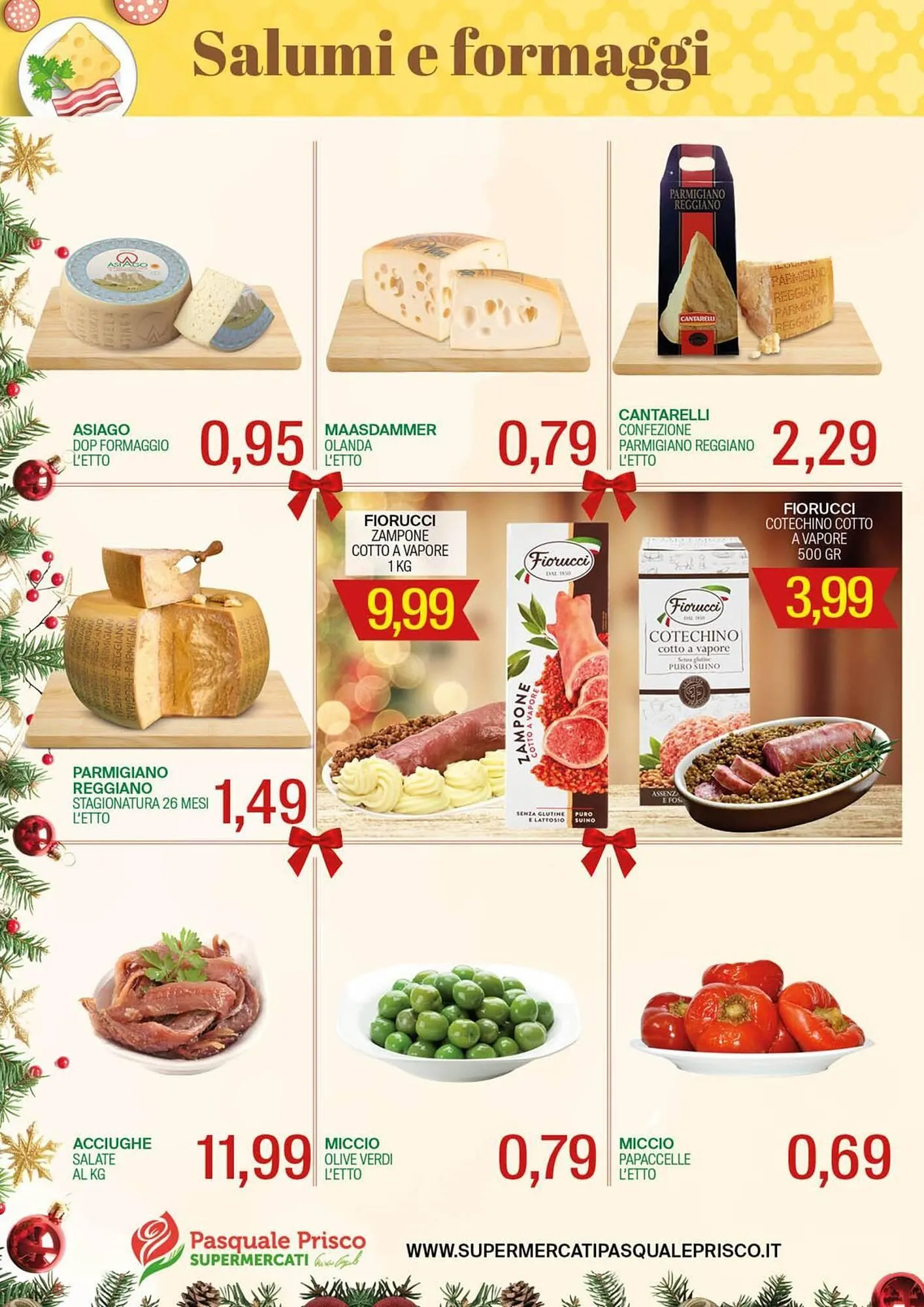 Volantino Supermercati Pasquale Prisco da 10 dicembre a 29 dicembre di 2024 - Pagina del volantino 10