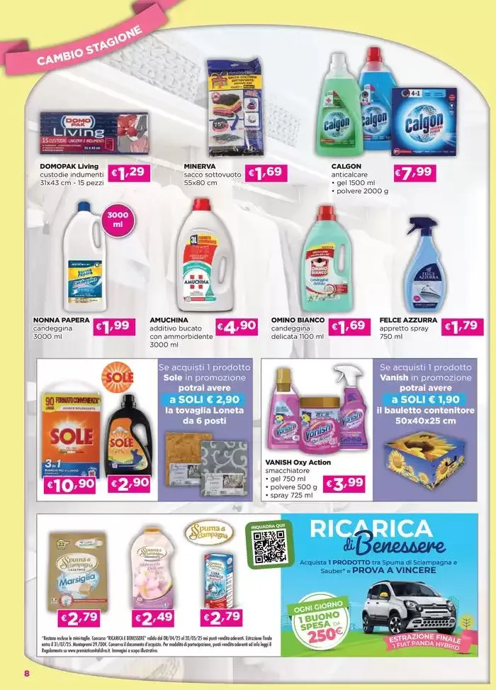 Da giovedi 10 a martedi 29 aprile 2025 da 11 aprile a 19 aprile di 2025 - Pagina del volantino 8