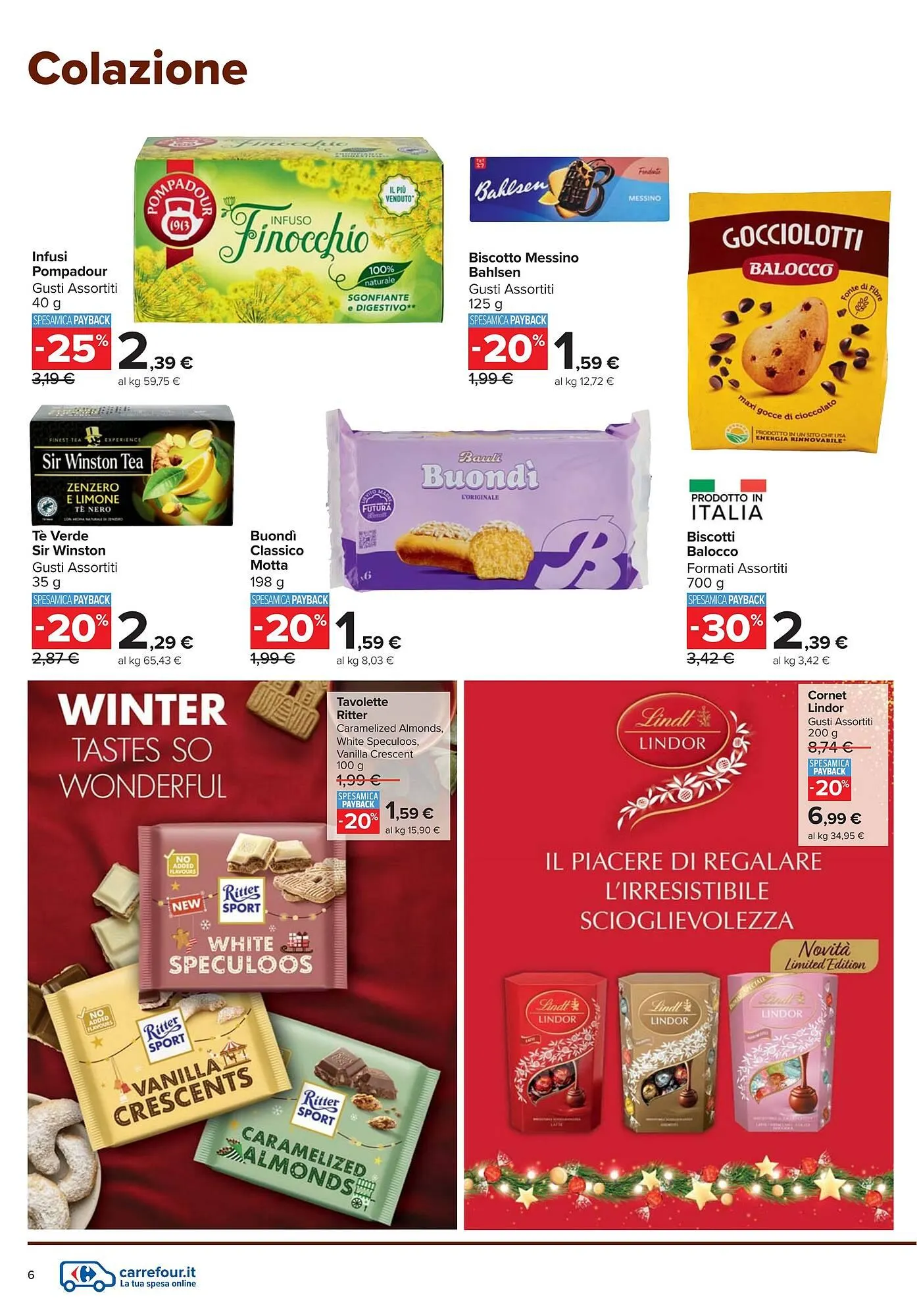 Volantino Carrefour Market da 27 dicembre a 6 gennaio di 2026 - Pagina del volantino 6