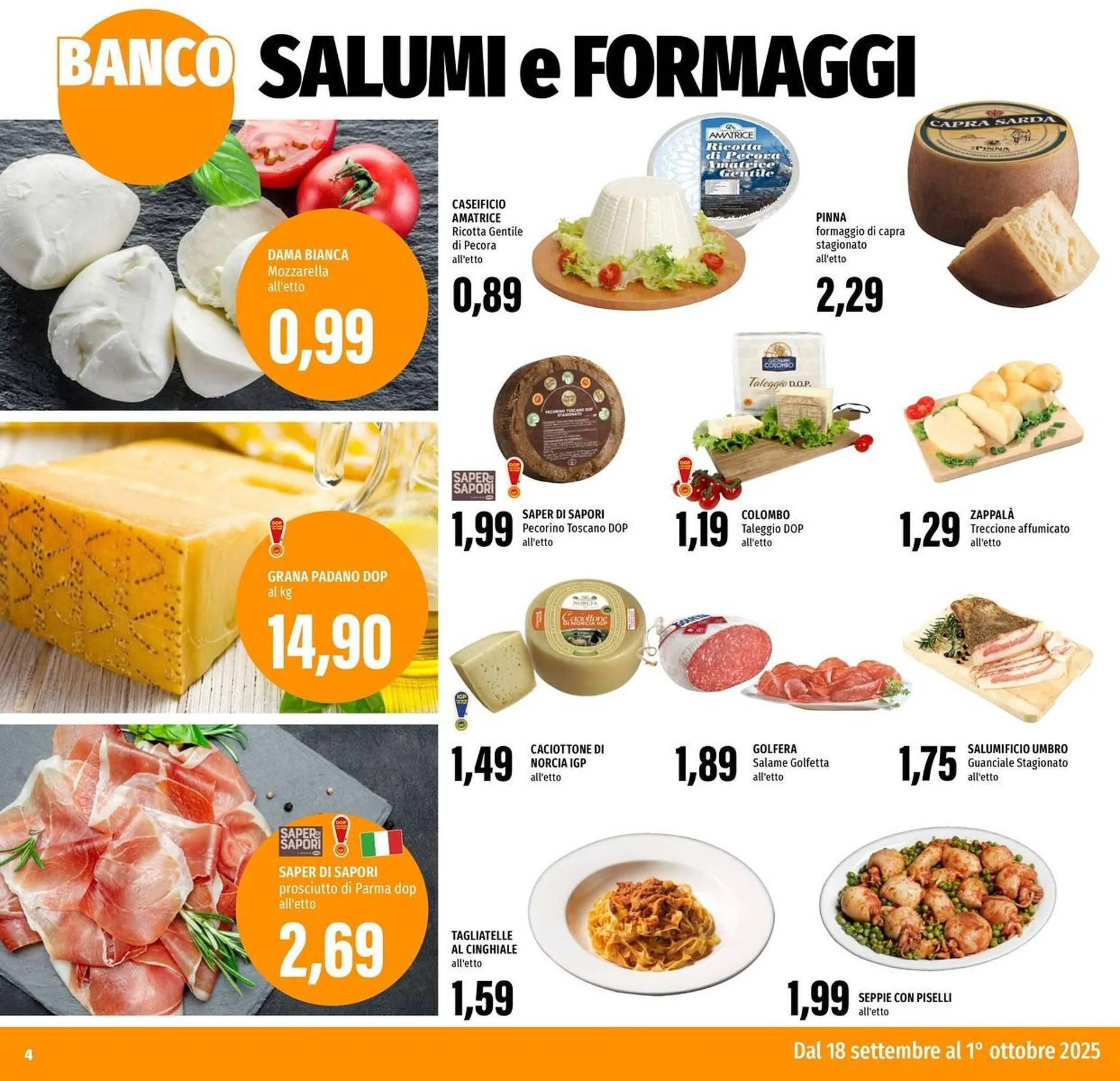Volantino Emi Supermercati da 18 settembre a 1 ottobre di 2025 - Pagina del volantino 4