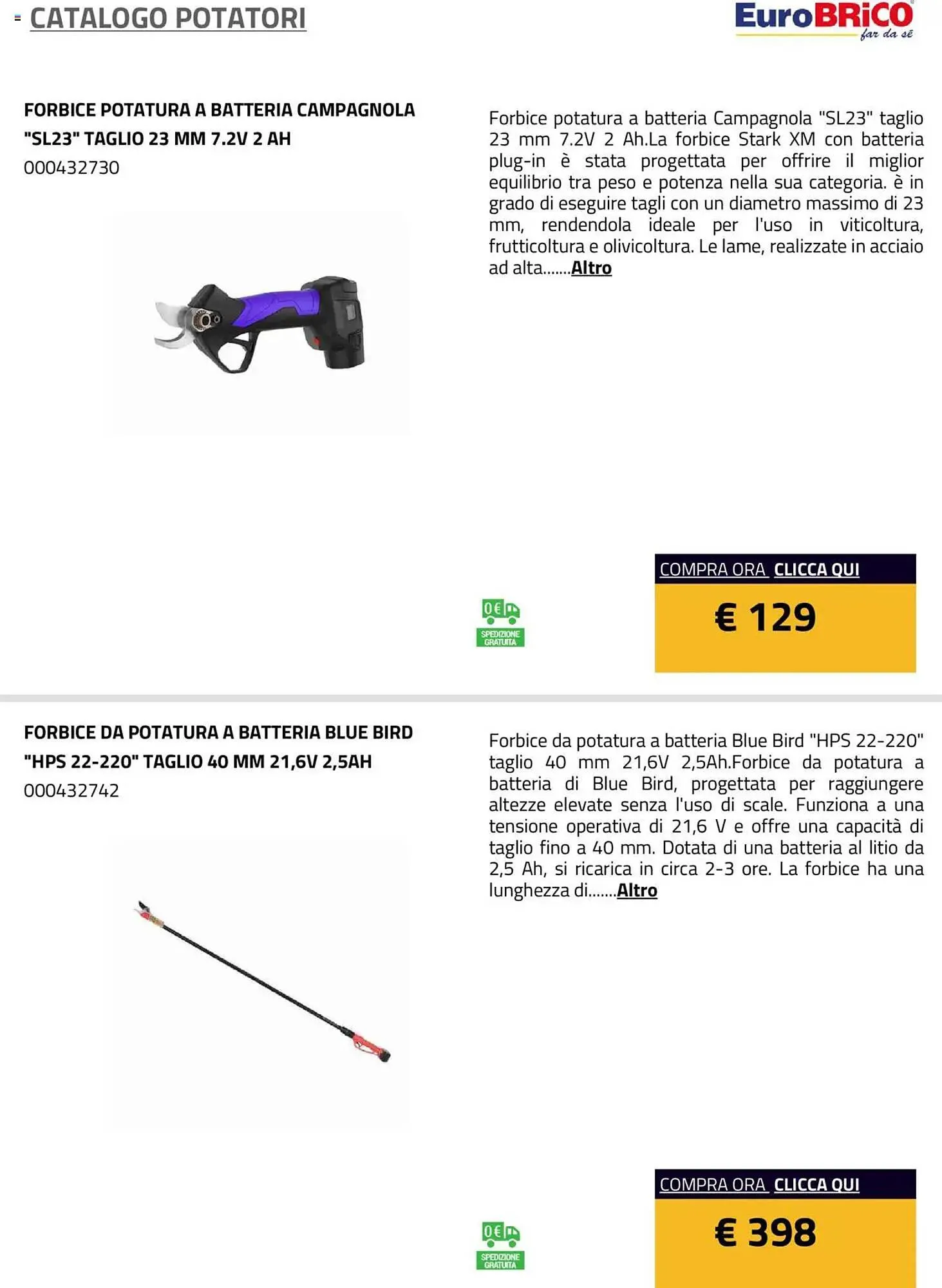 Volantino Eurobrico da 23 luglio a 31 dicembre di 2025 - Pagina del volantino 29