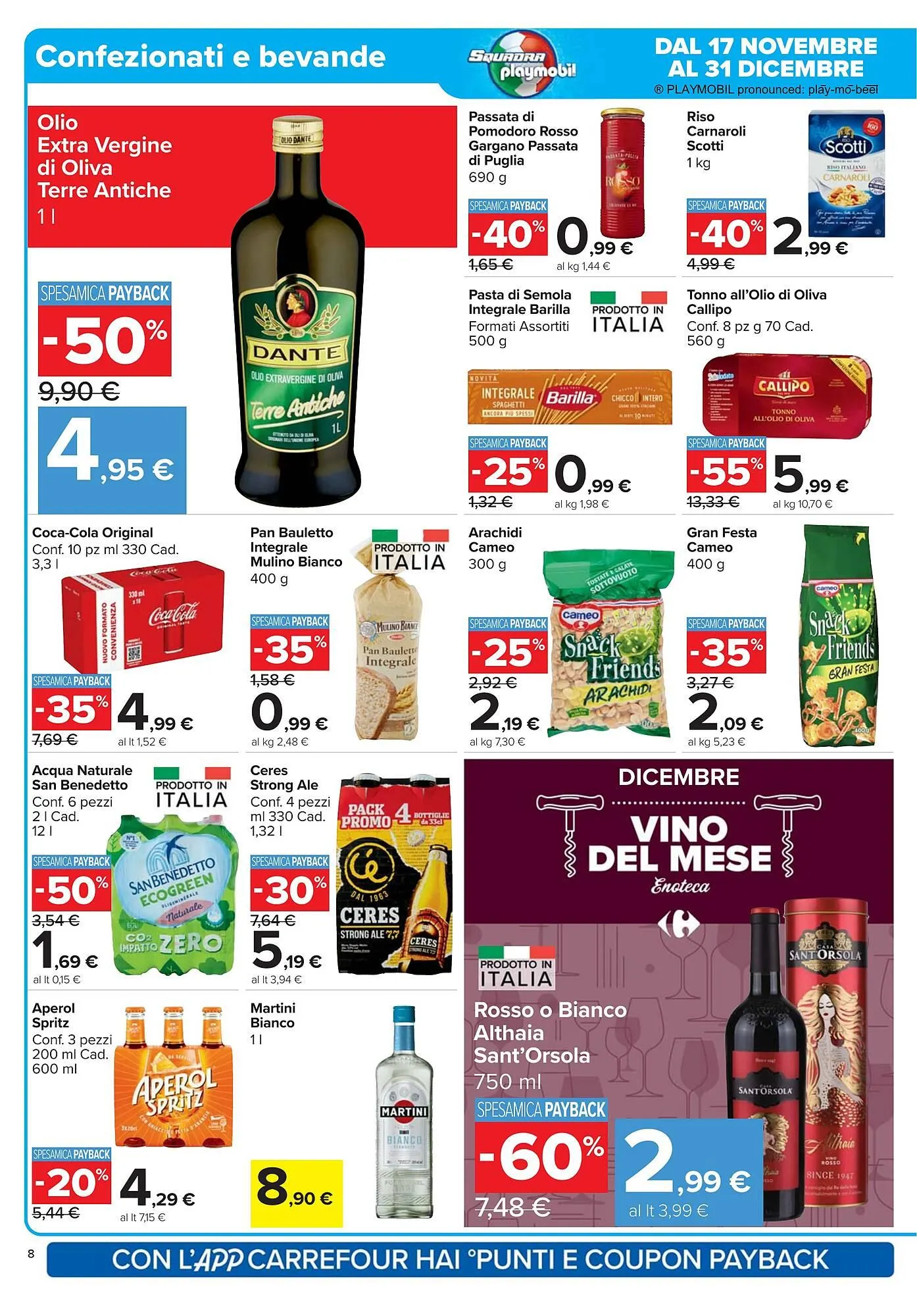 Volantino Carrefour Market da 2 dicembre a 15 dicembre di 2025 - Pagina del volantino 8