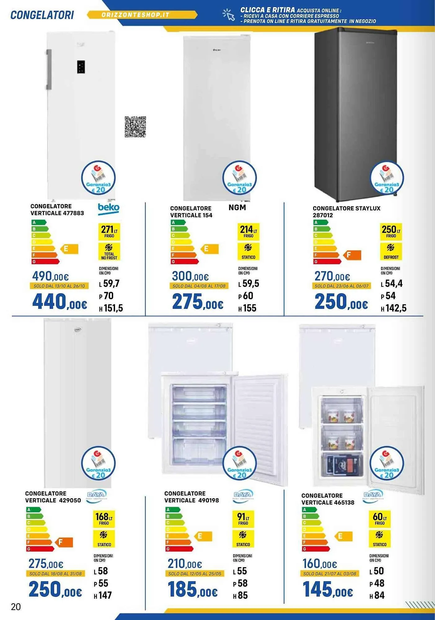Volantino Orizzonte da 20 maggio a 31 ottobre di 2025 - Pagina del volantino 20