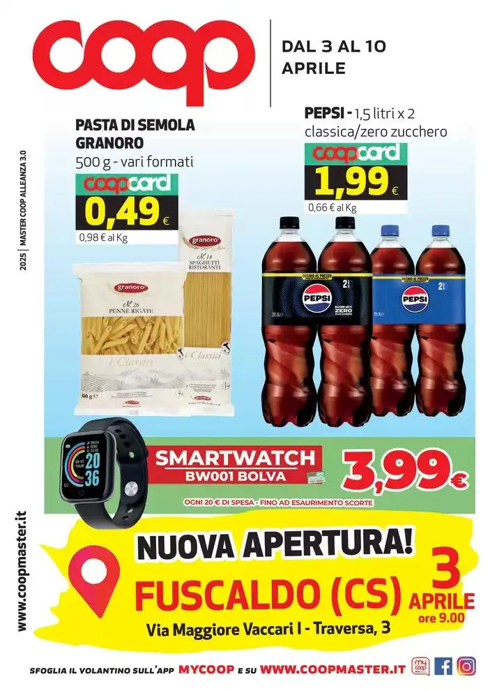 dal 3 AL 10 APRILE da 3 aprile a 10 aprile di 2025 - Pagina del volantino 1