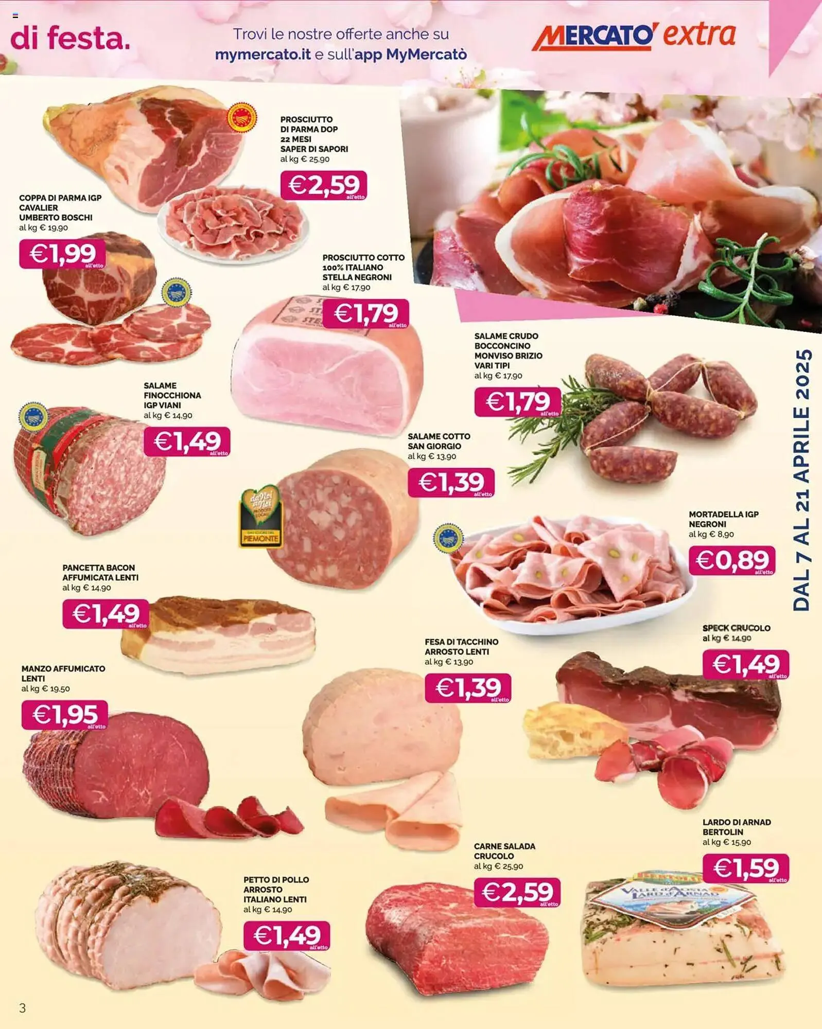 Volantino Mercatò Extra da 7 aprile a 21 aprile di 2025 - Pagina del volantino 3