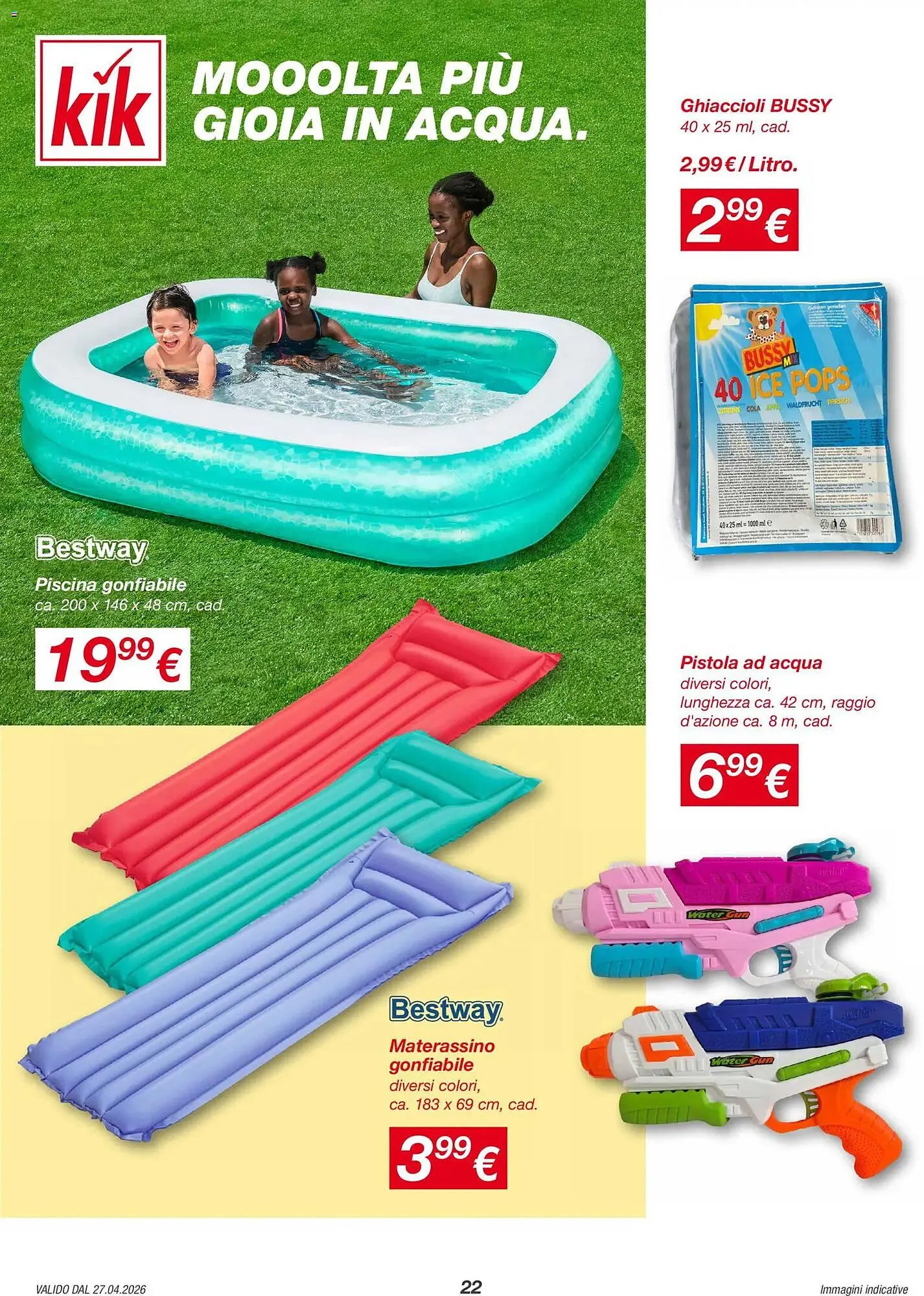 Volantino KiK da 27 aprile a 27 maggio di 2026 - Pagina del volantino 22
