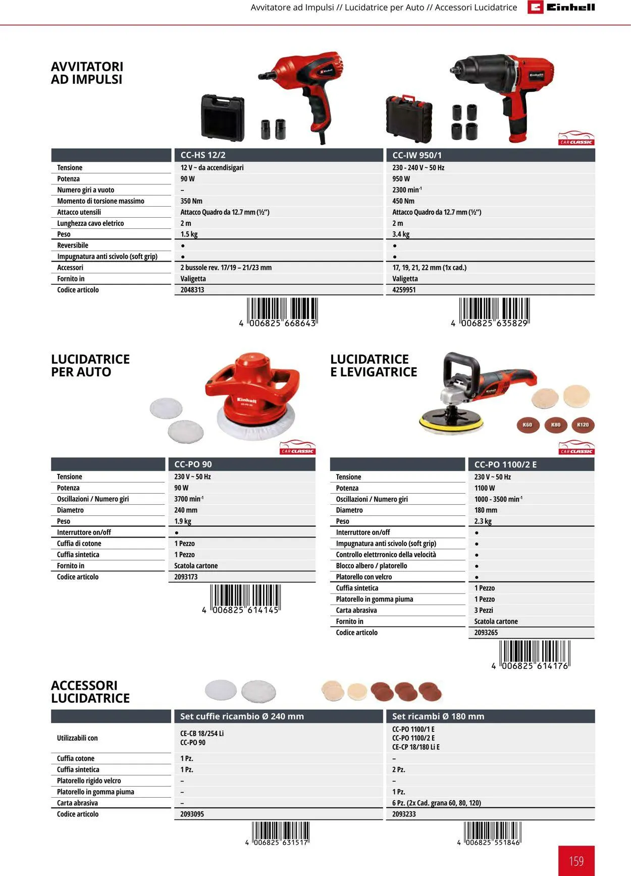 Einhell da 17 giugno a 17 dicembre di 2025 - Pagina del volantino 159