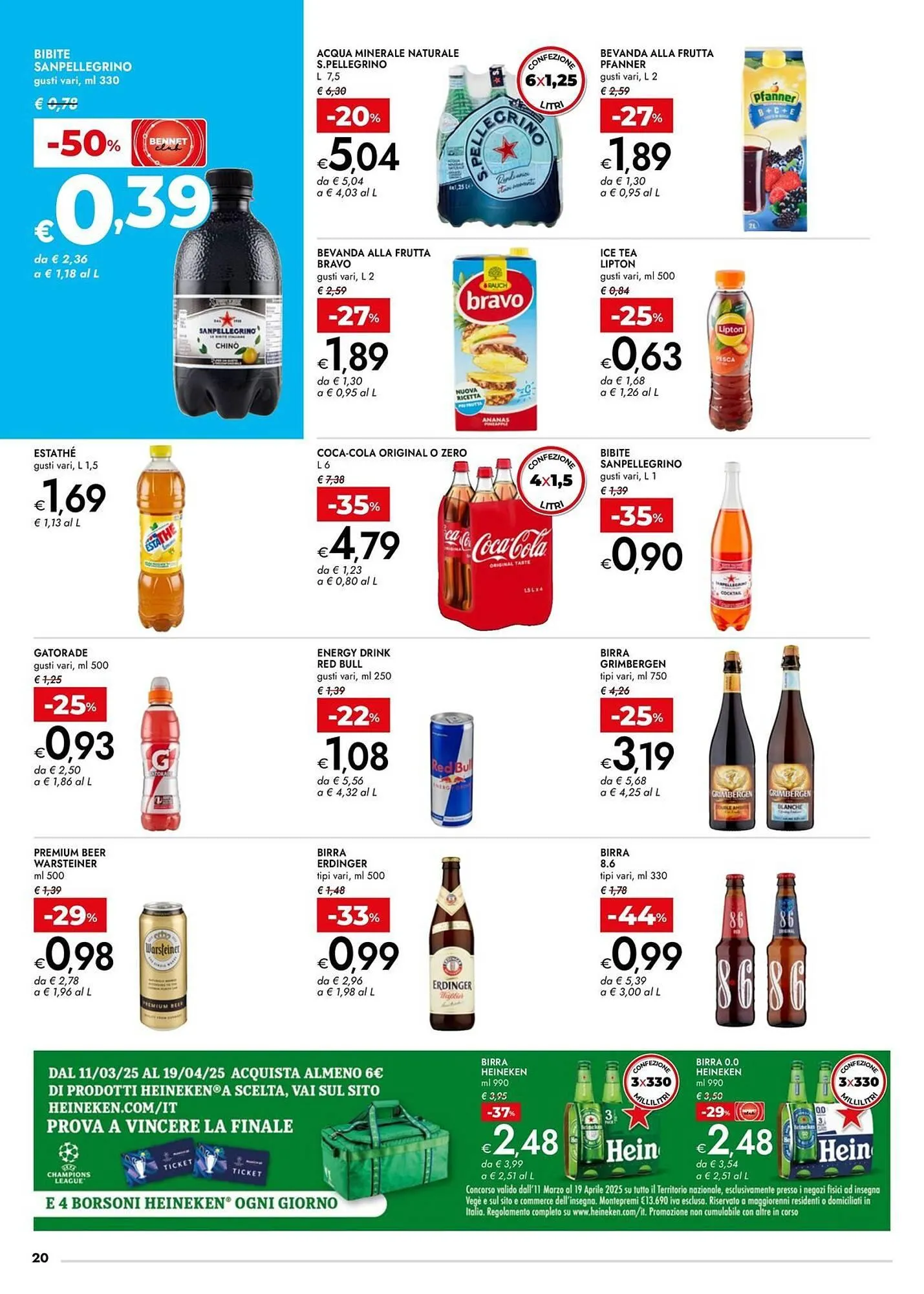 Volantino Bennet da 7 aprile a 21 aprile di 2025 - Pagina del volantino 20