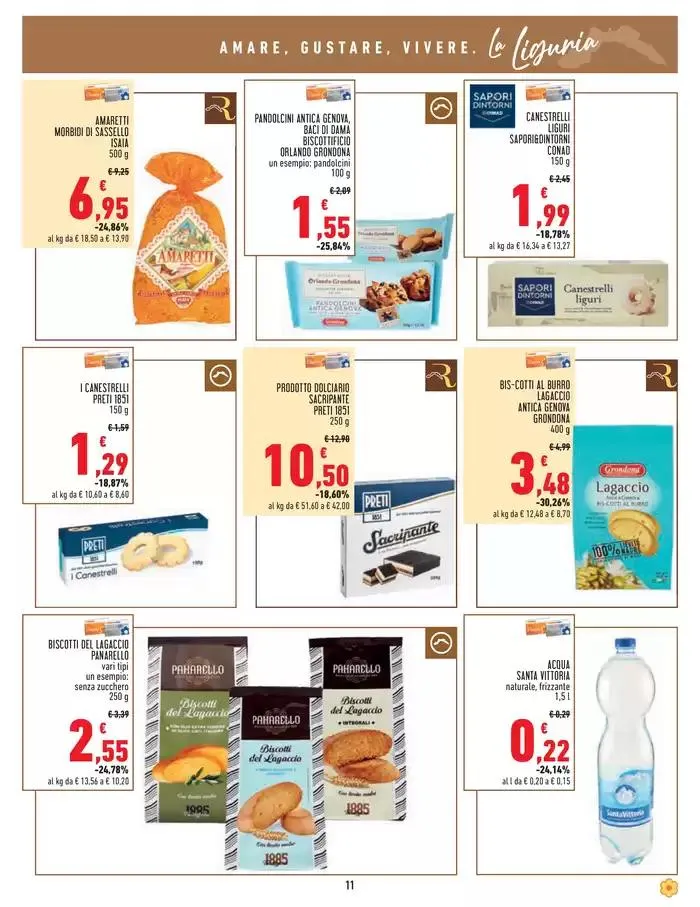 Amare gustare vivere da 13 marzo a 26 marzo di 2025 - Pagina del volantino 11