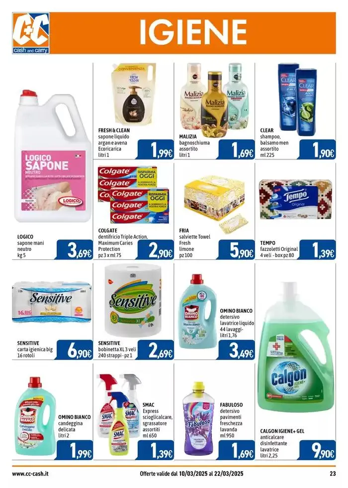 Promozione da 11 marzo a 22 marzo di 2025 - Pagina del volantino 23