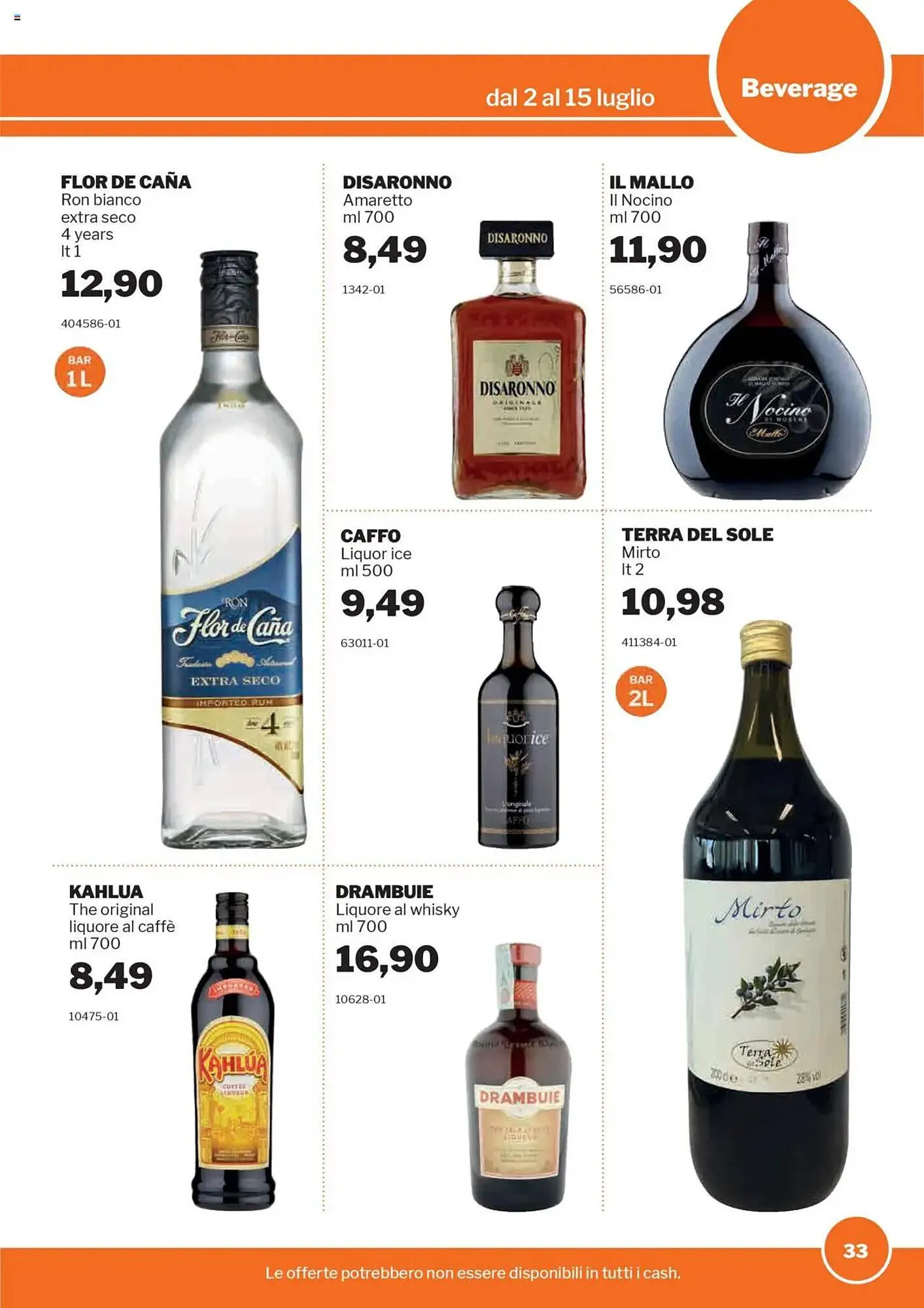 Volantino GrosMarket da 2 luglio a 15 luglio di 2025 - Pagina del volantino 33